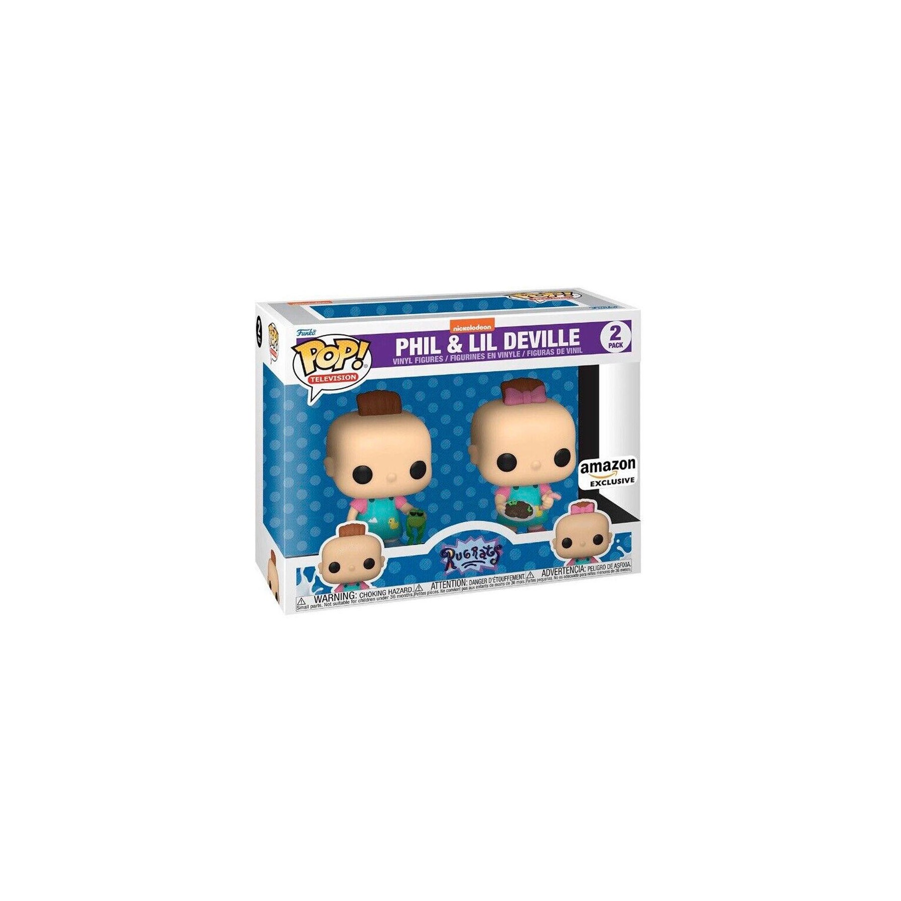 Blister 2 Figuras Pop Rugrats Phil & Lil Exclusive