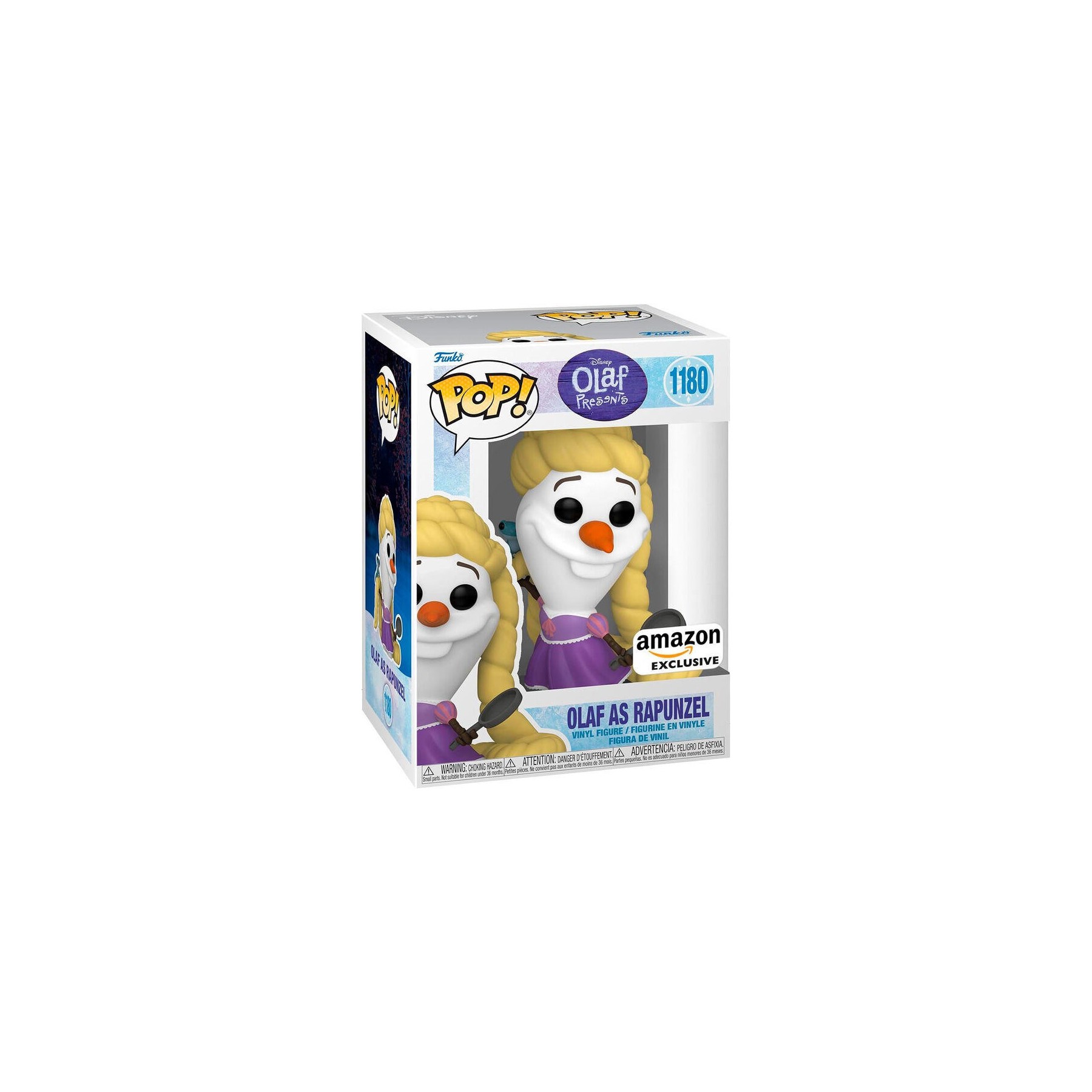 Figura Pop Disney Olaf Present Olaf As Rapunzel Exclusive