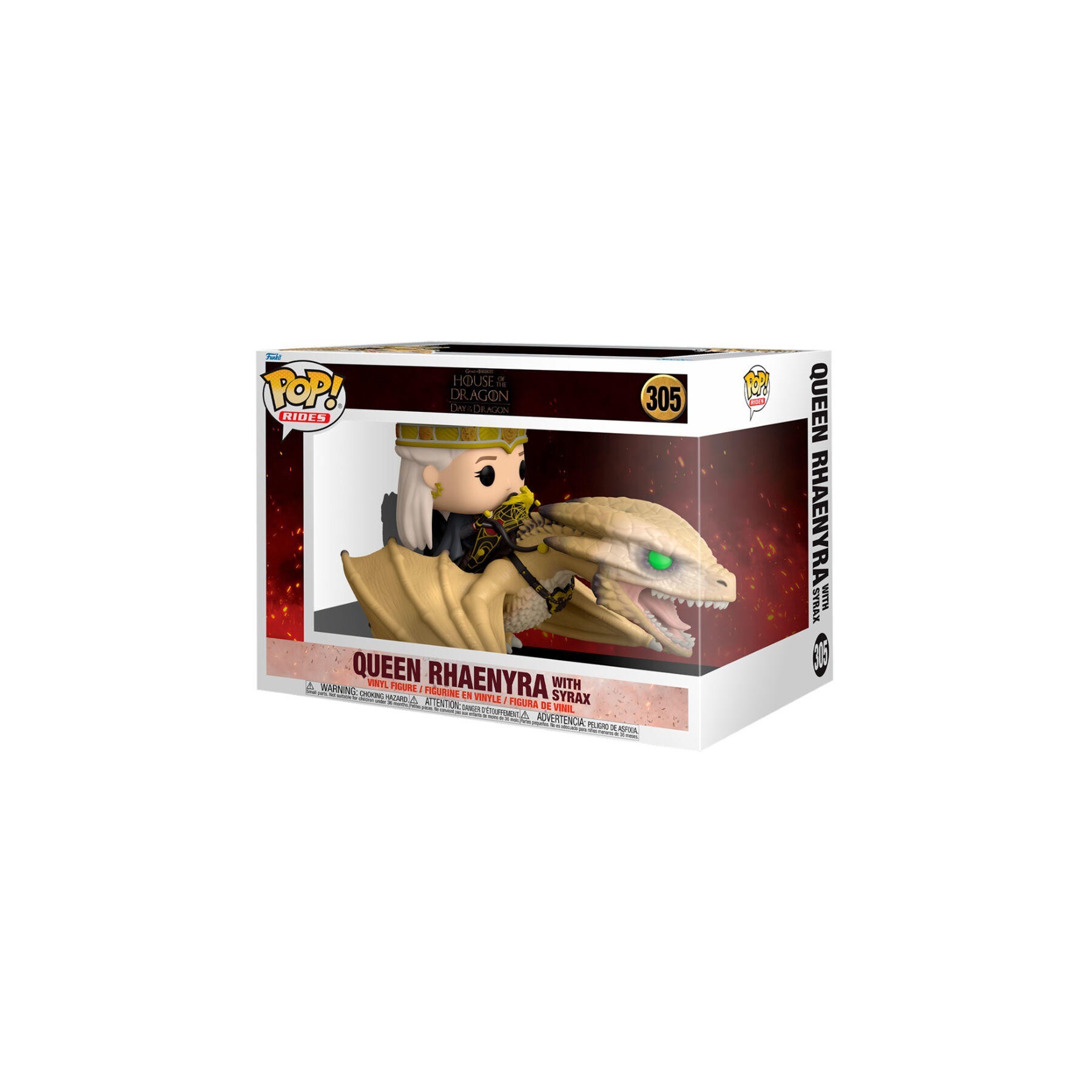 Figura Pop Rides Deluxe House Of The Dragon Queen Rhaenyra