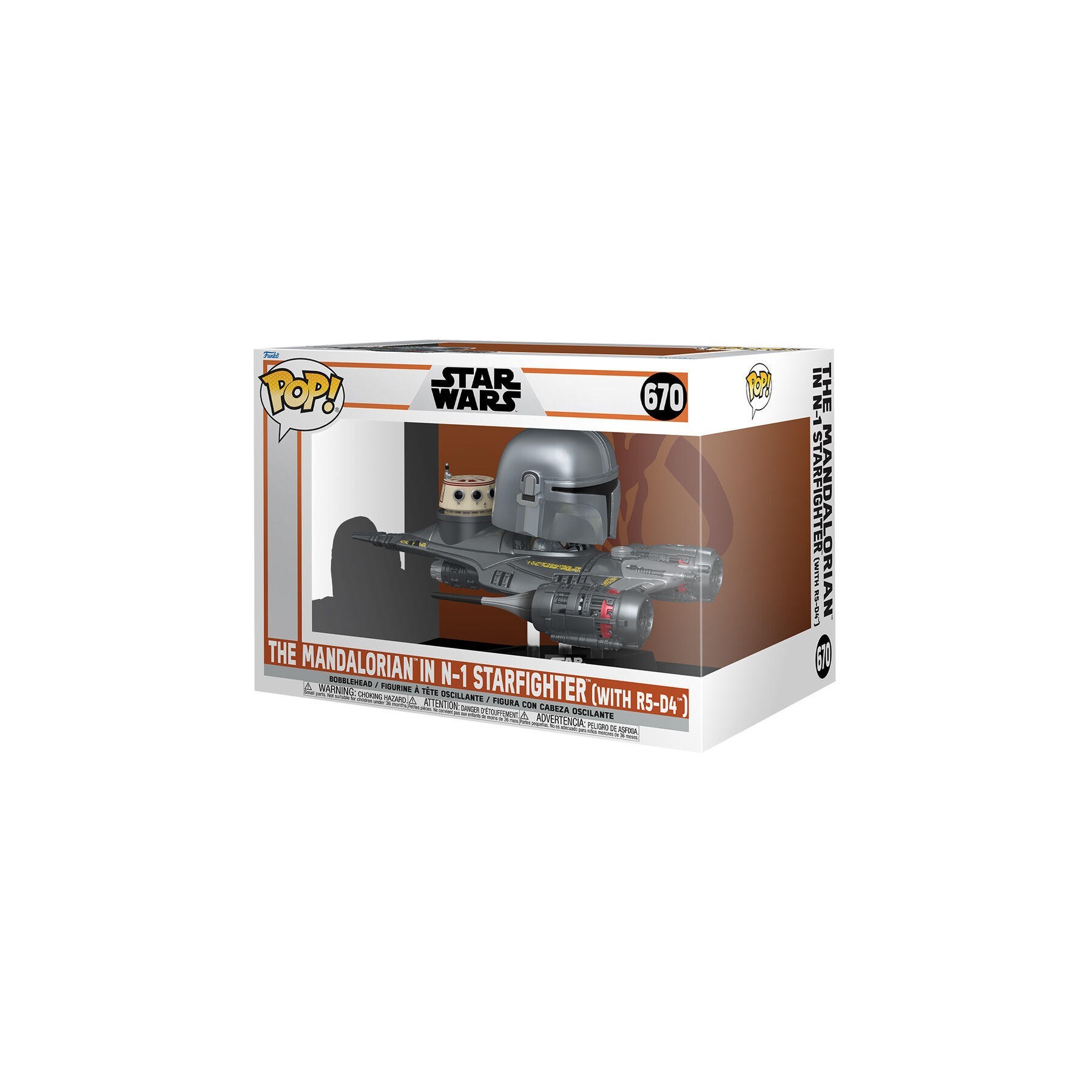 Figura Pop Rider Deluxe Star Wars Mandalorian 9 The Mandalor