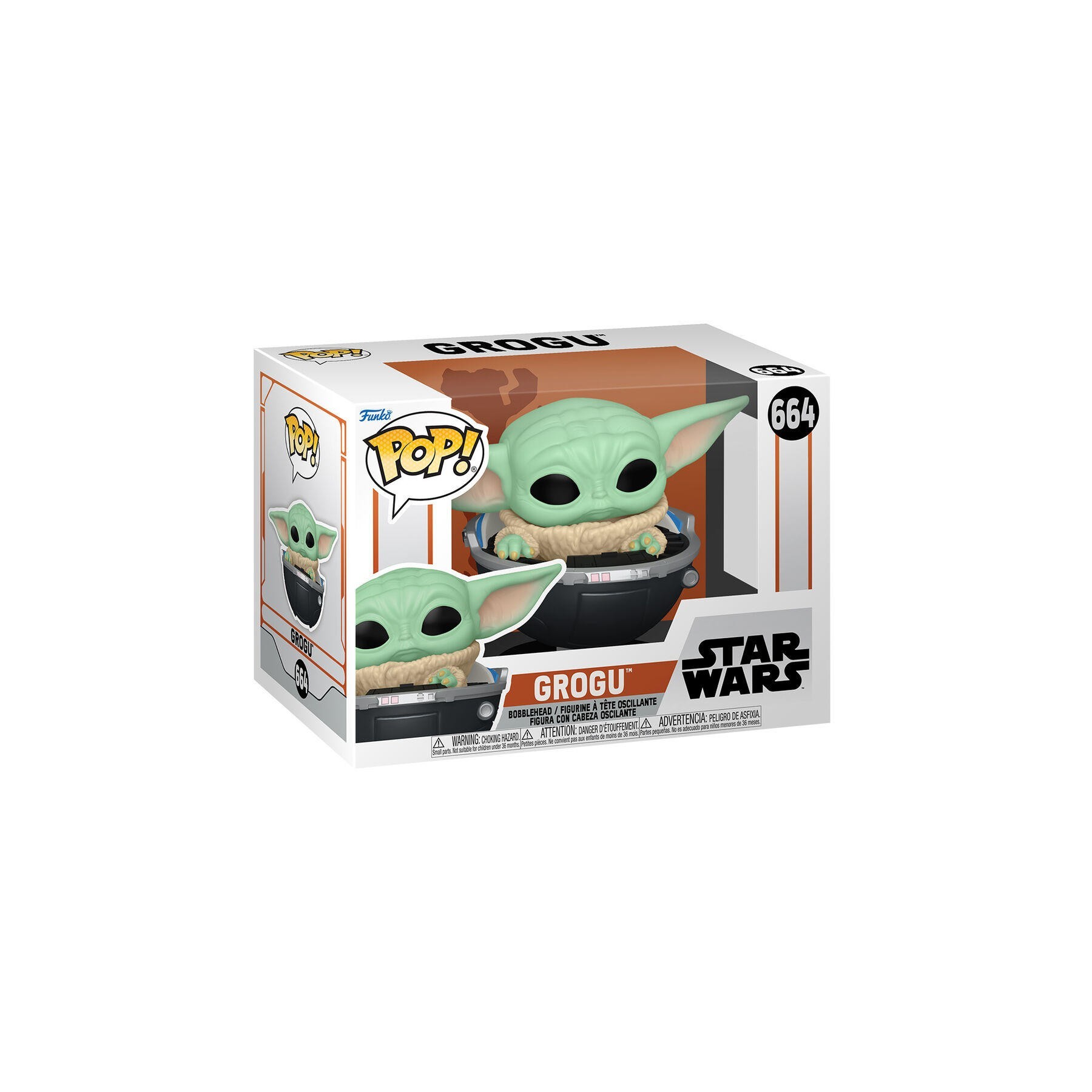 Figura Pop Star Wars Mandalorian 9 Grogu