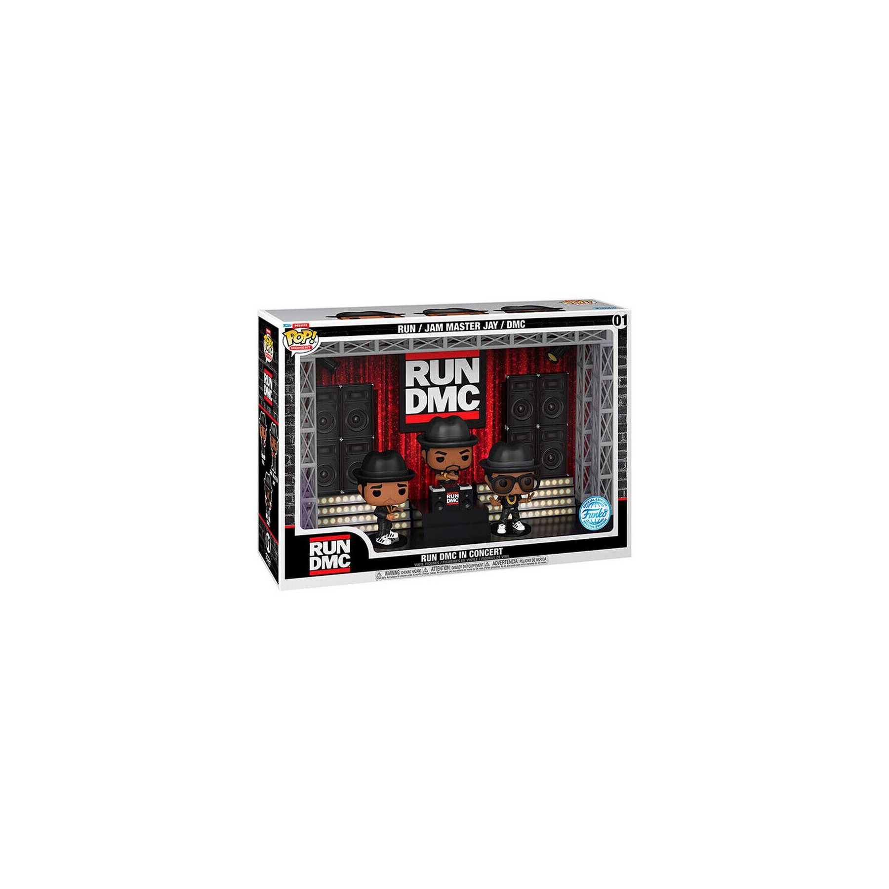 Figura Pop Moments Deluxe Run Dmc In Concert Exclusive