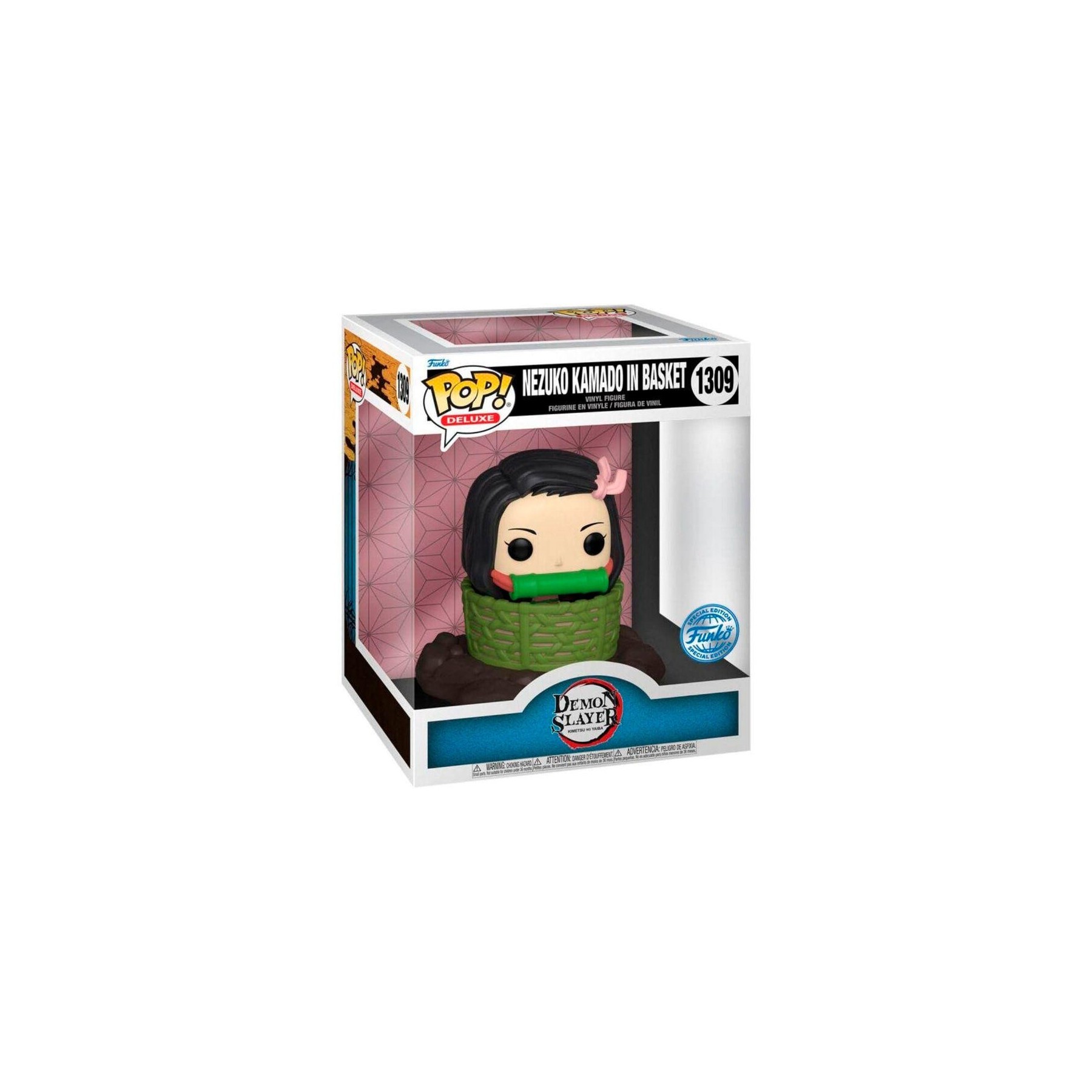 FIgura Demon Slayer - Pop Deluxe Nezuko In Basket *Edición E
