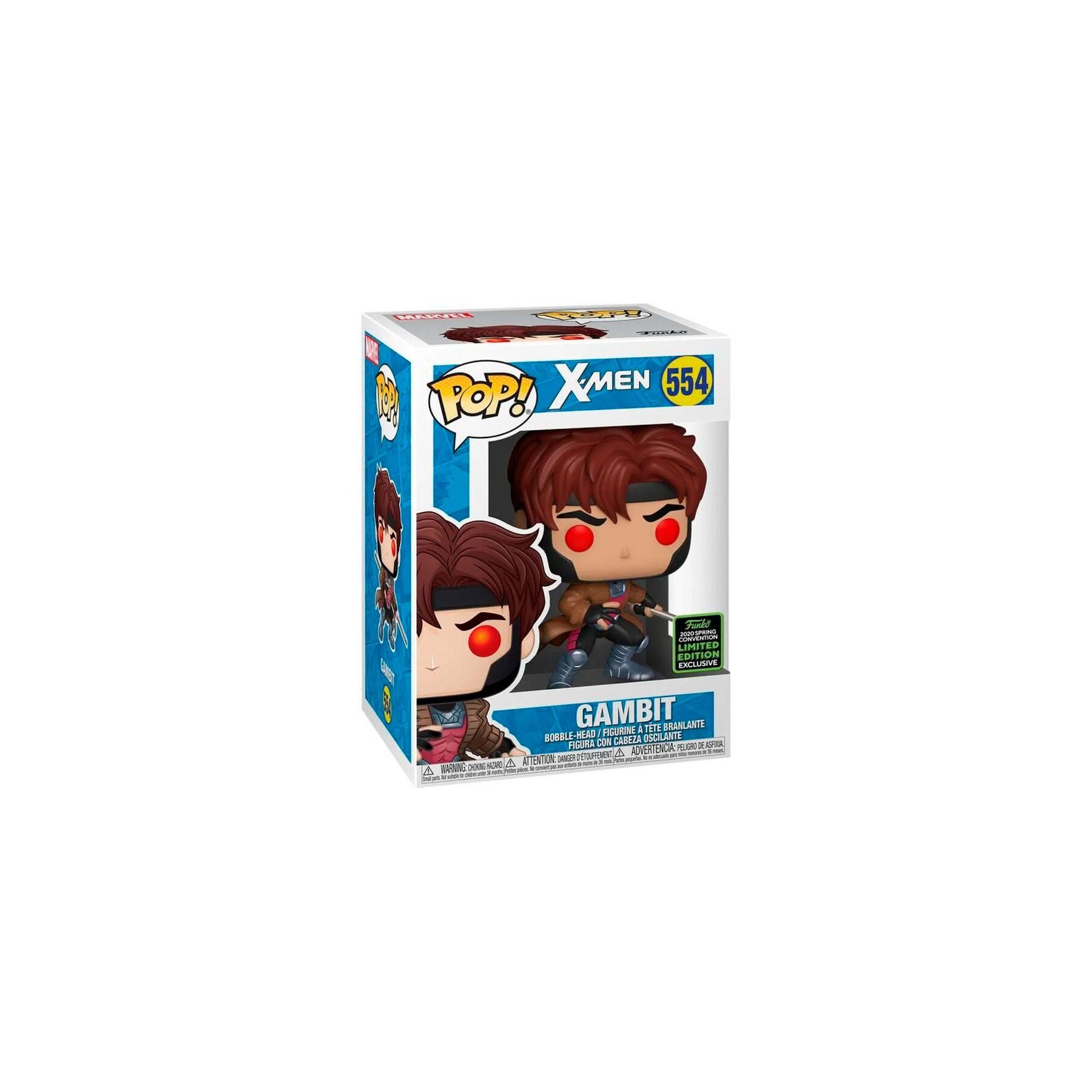 Figura Pop Marvel X-Men Gambit Exclusive