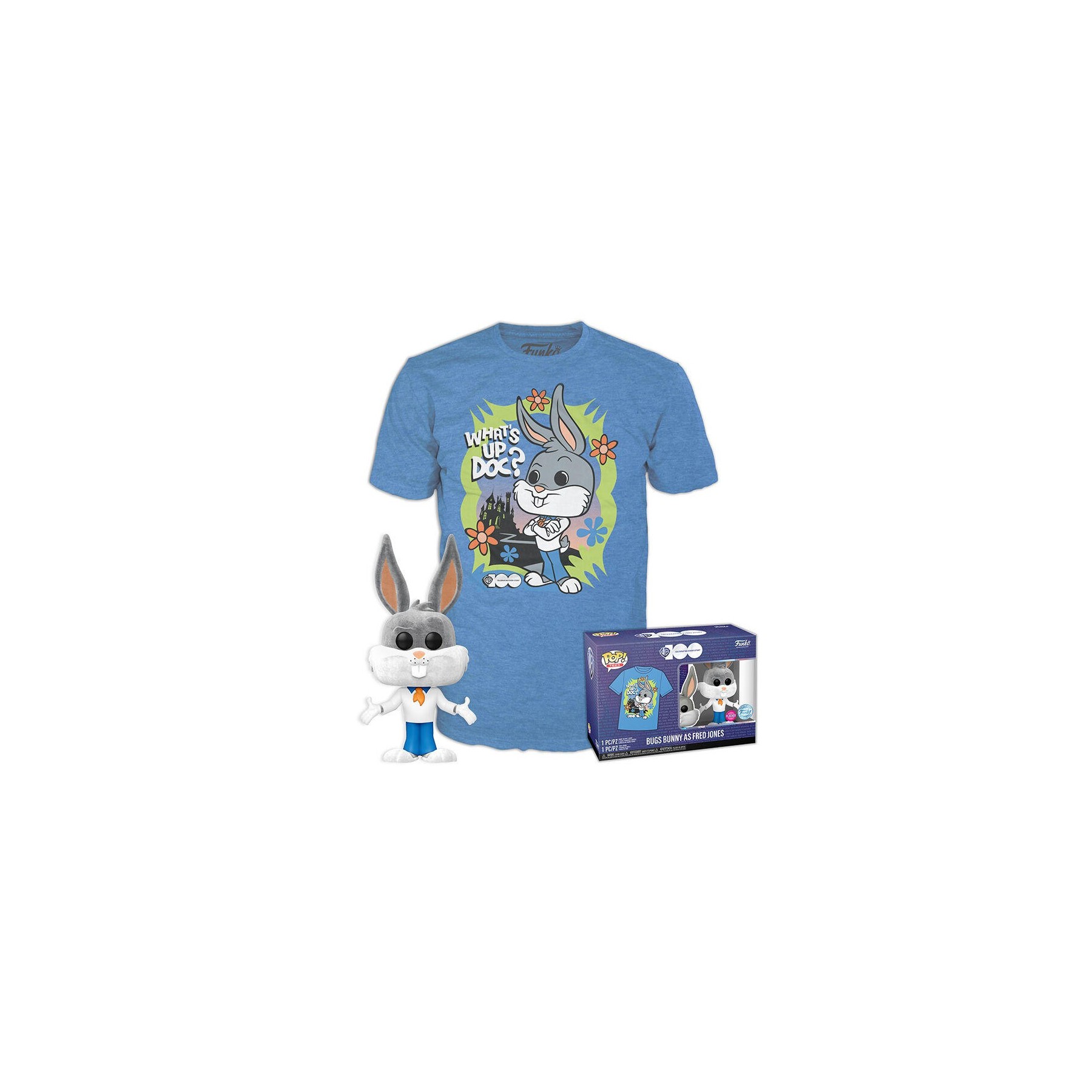 Pop! & Tee Set Bugs Bunny Como Fred M
