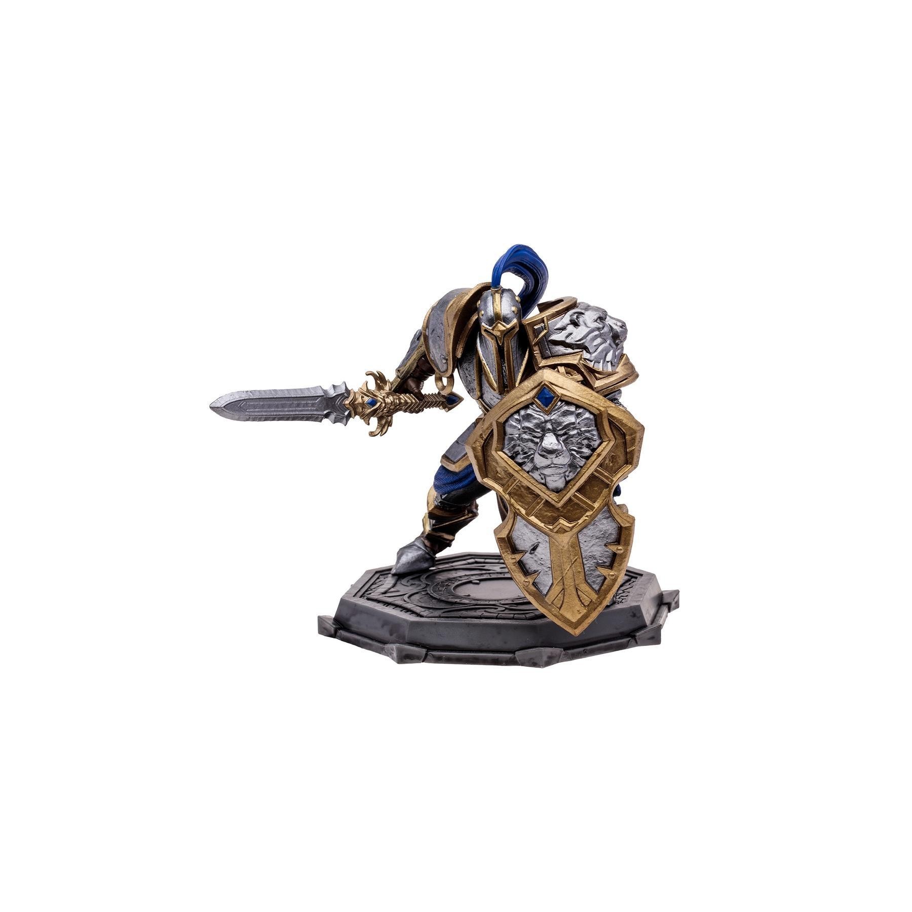 Figura Mcfarlane Toys World Of Warcraft Human Warrior & Huma