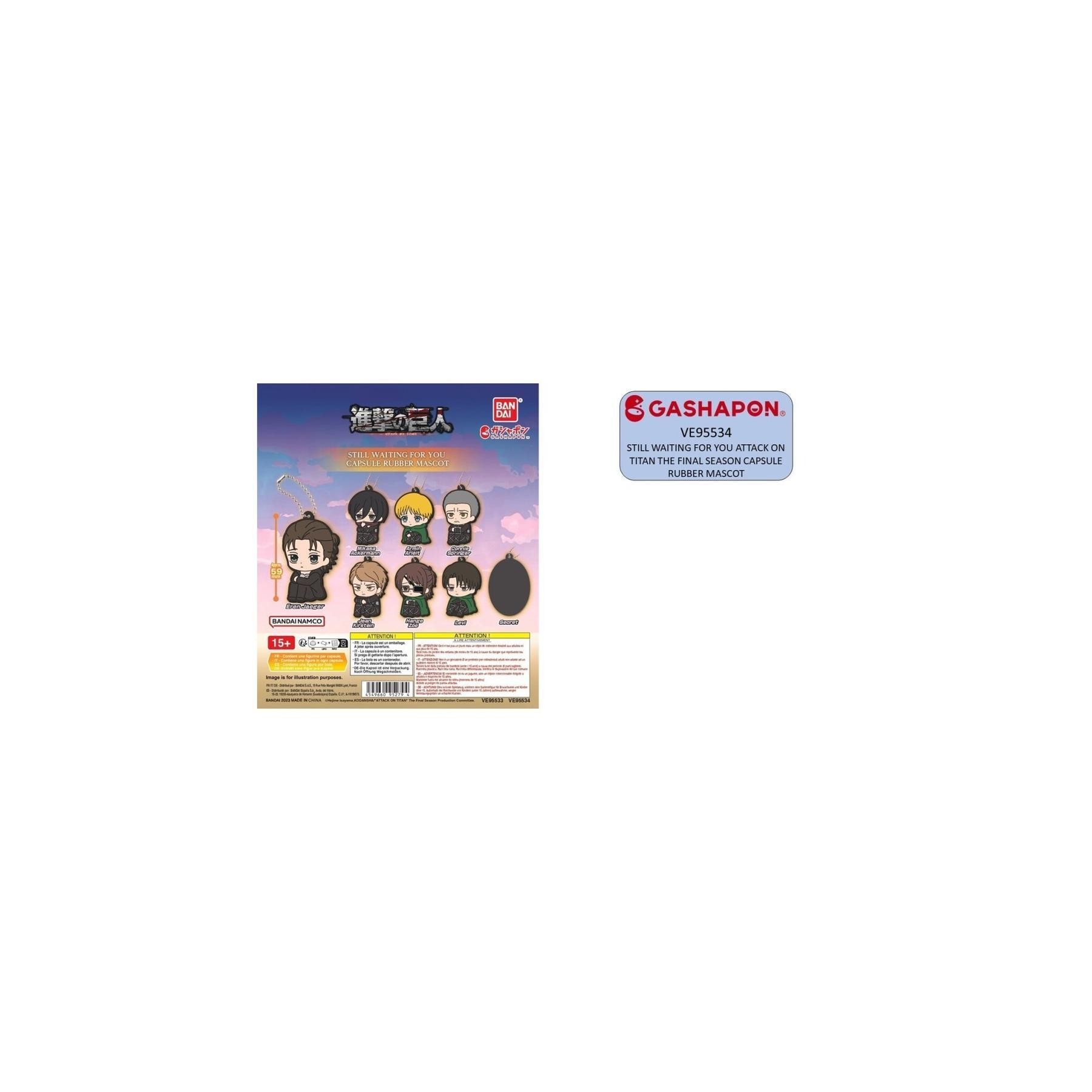 Set Gashapon Figuras Bandai Lote 40 Articulos Still Waiting