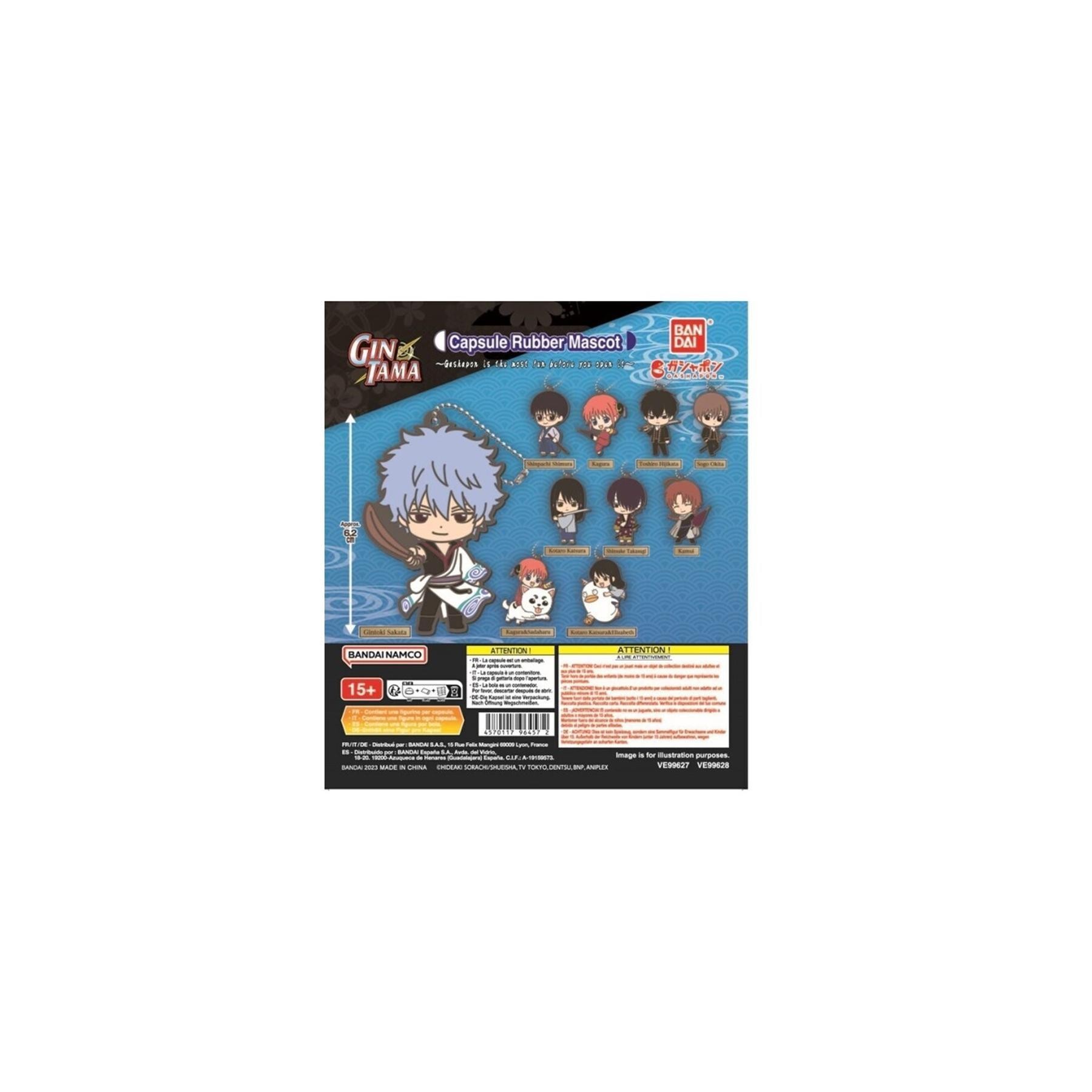Set Gashapon 40 Articulos Gintama Capsule Rubber Mascot