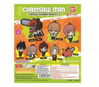 Set Gashapon Lote 40 Articulos Chainsaw Man Rubber Mascot 2