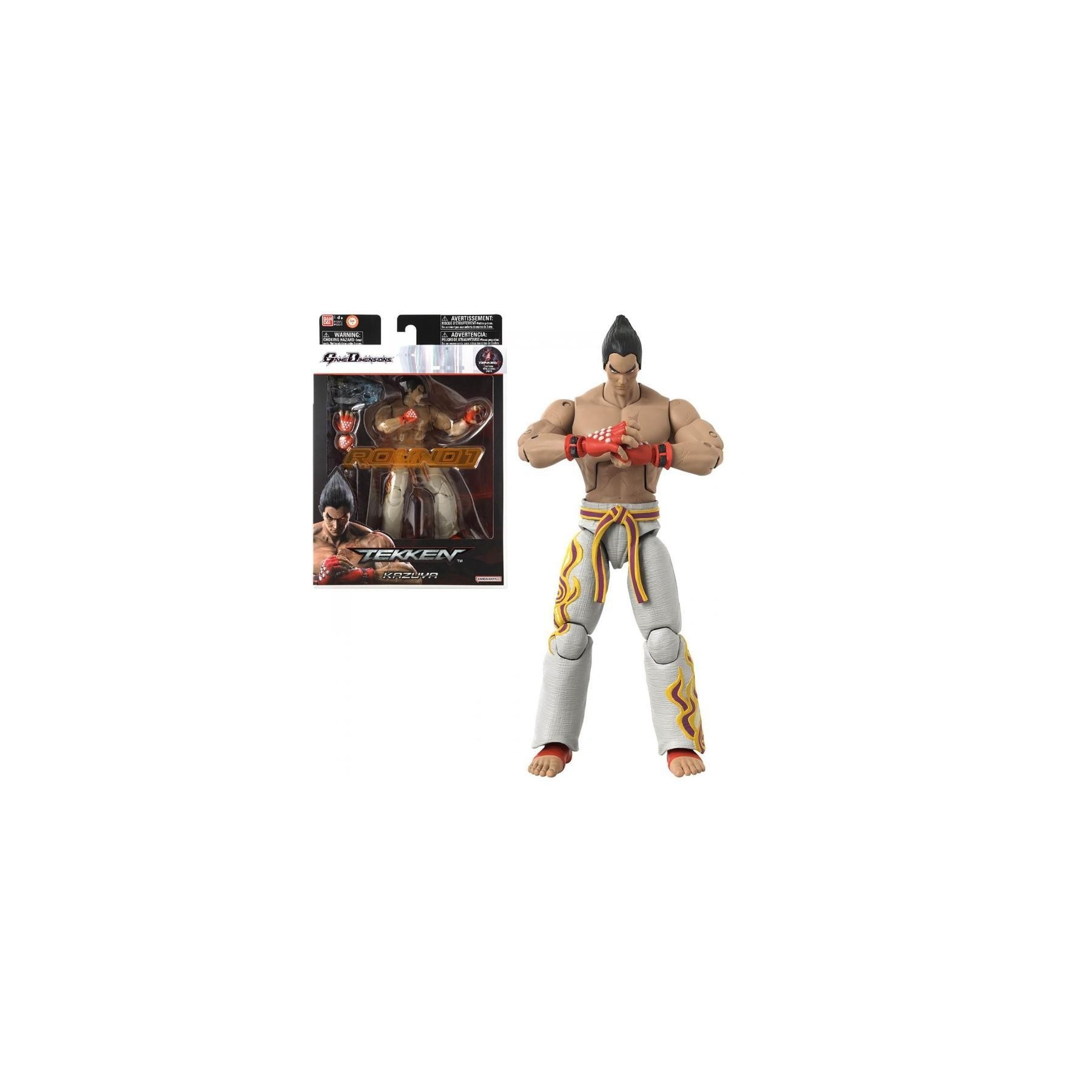 Figura Bandai Game Dimensions Tekken Kazuya Mishima