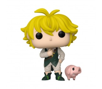 Funko Pop Animacion Seven Deadly Sins Meliodas Con Hawks 755