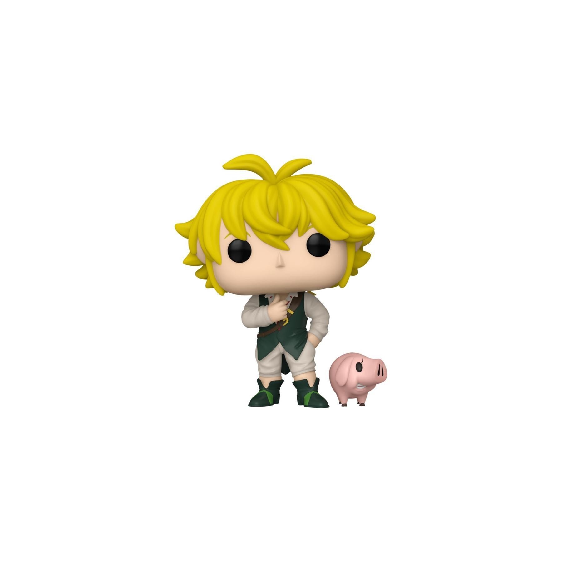 Funko Pop Animacion Seven Deadly Sins Meliodas Con Hawks 755