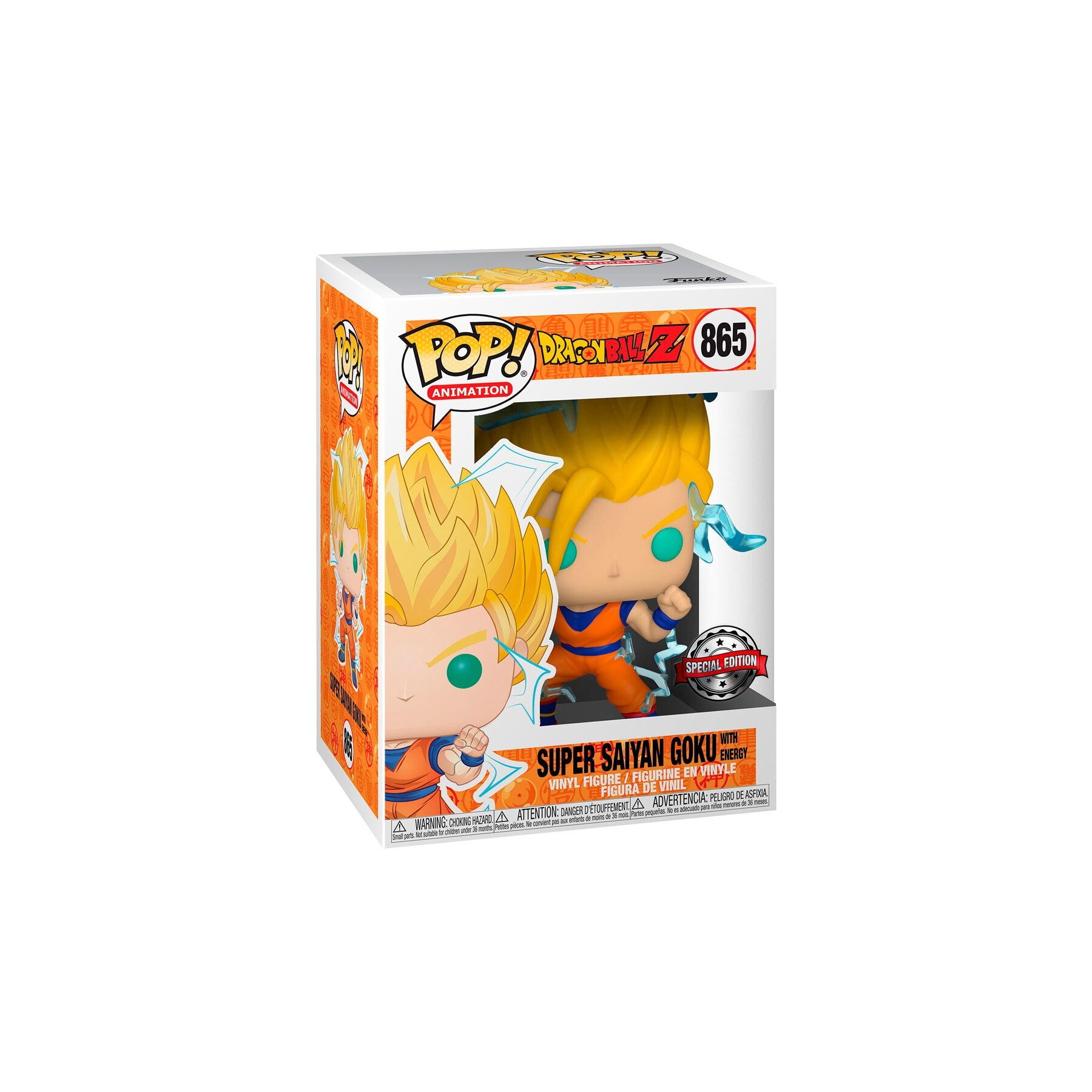 Figura Pop Dragon Ball Z Super Saiyan Goku Exclusive