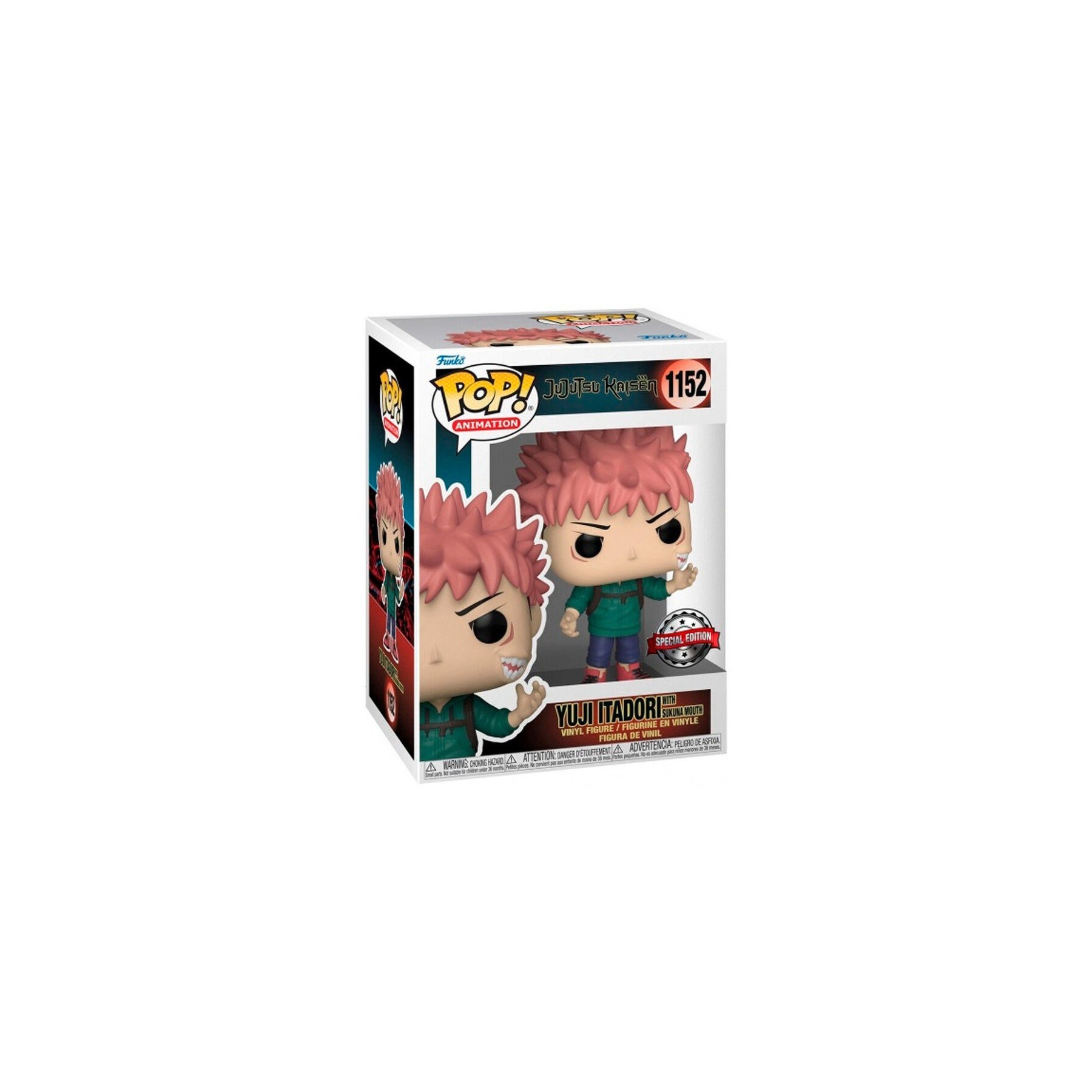 Figura Pop Jujutsu Kaisen Itadori Exclusive