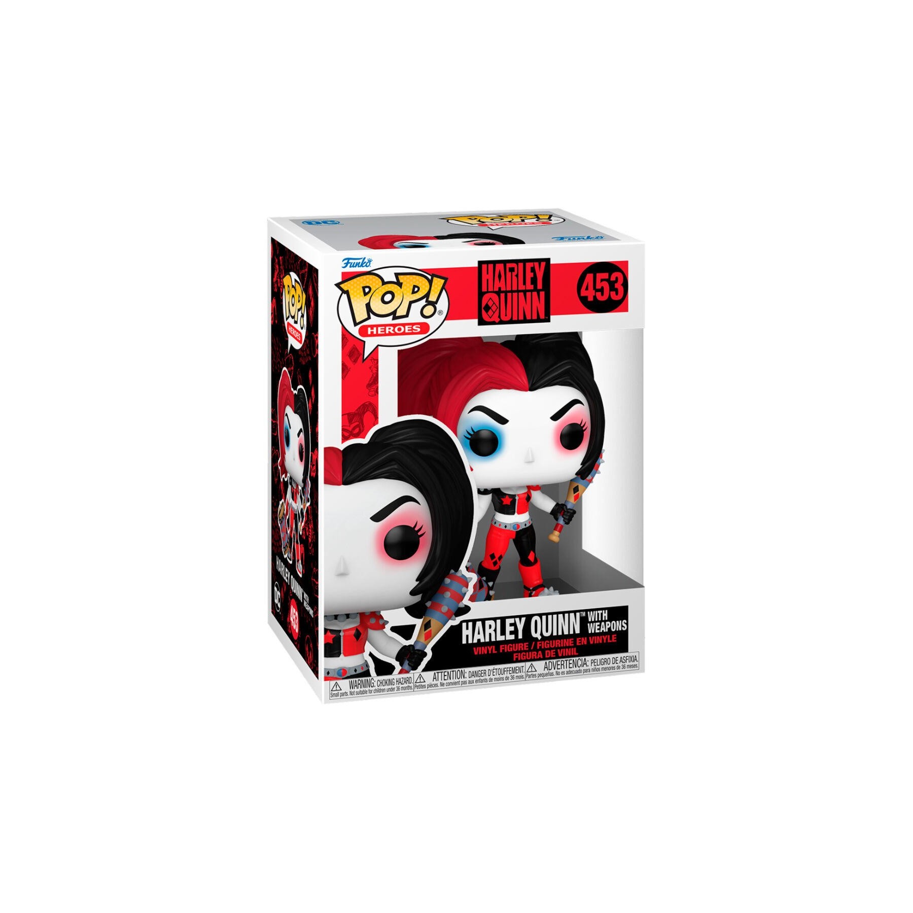 Figura Pop Dc Comics Harley Quinn With Weapons