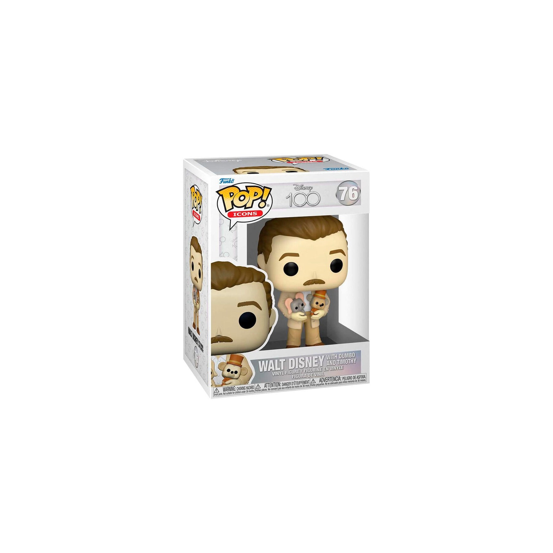 Figura Pop Disney 100Th Anniversary Walt Disney