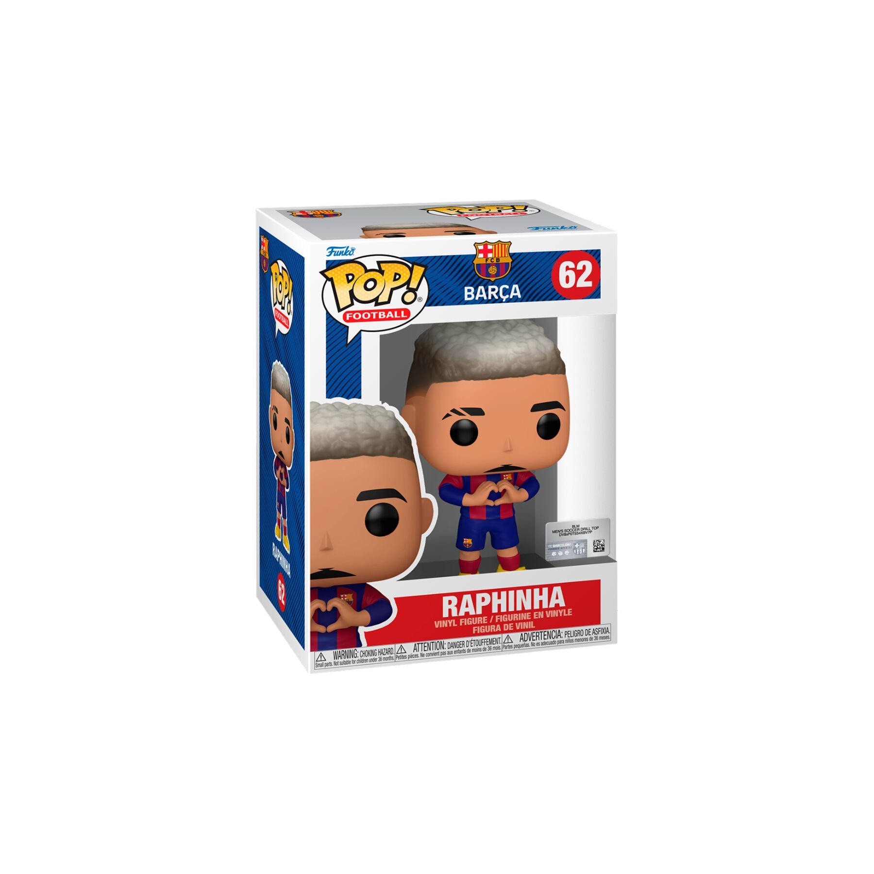 Figura Pop Football Fc Barcelona Raphinha