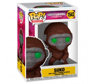 Figura Pop Godzilla Y Kong El Nuevo Imperio Suko