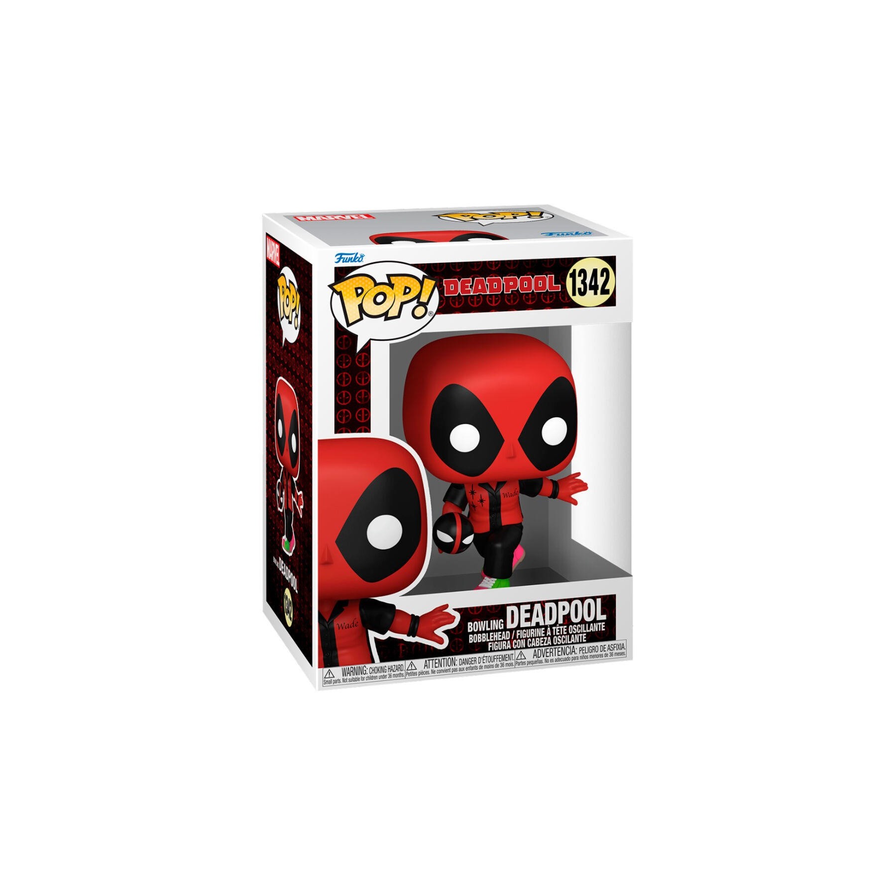 Figura Pop Marvel Deadpool - Deadpool Bowling