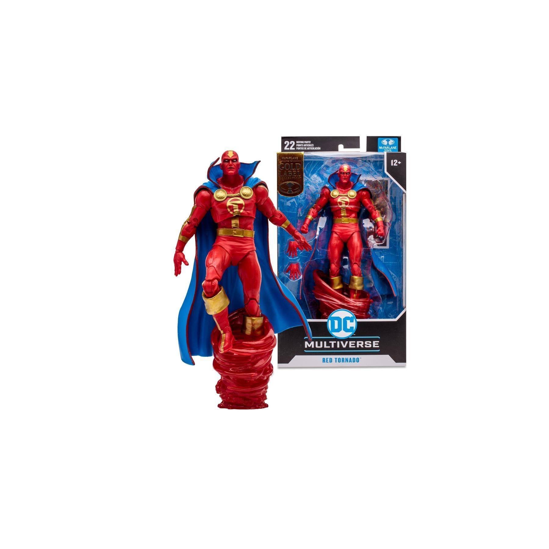 Figura Mcfarlane Dc Multiverse Red Tornado 17Cm