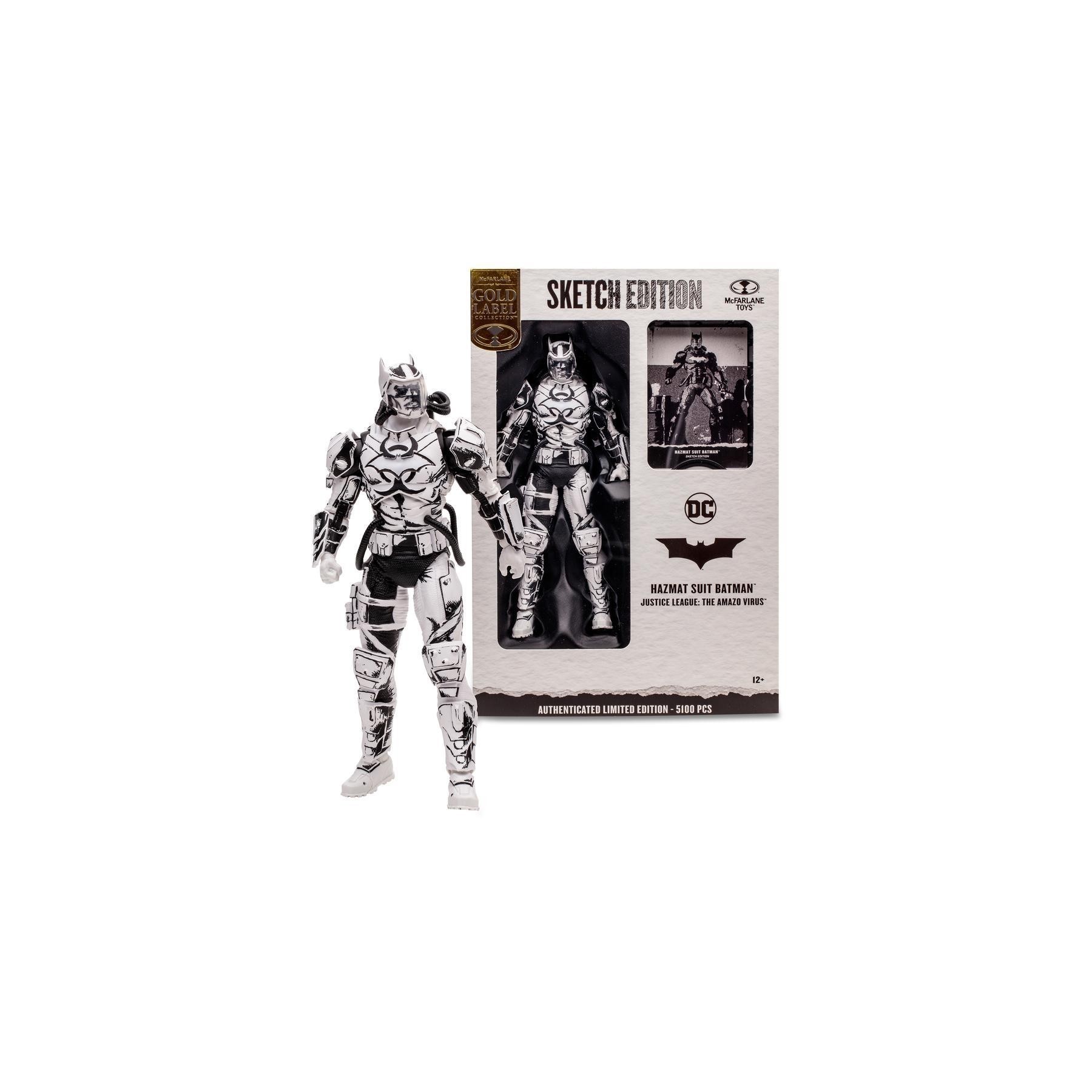 Figura Mcfarlane Dc Multiverse Hazmat Suit Batman 17Cm