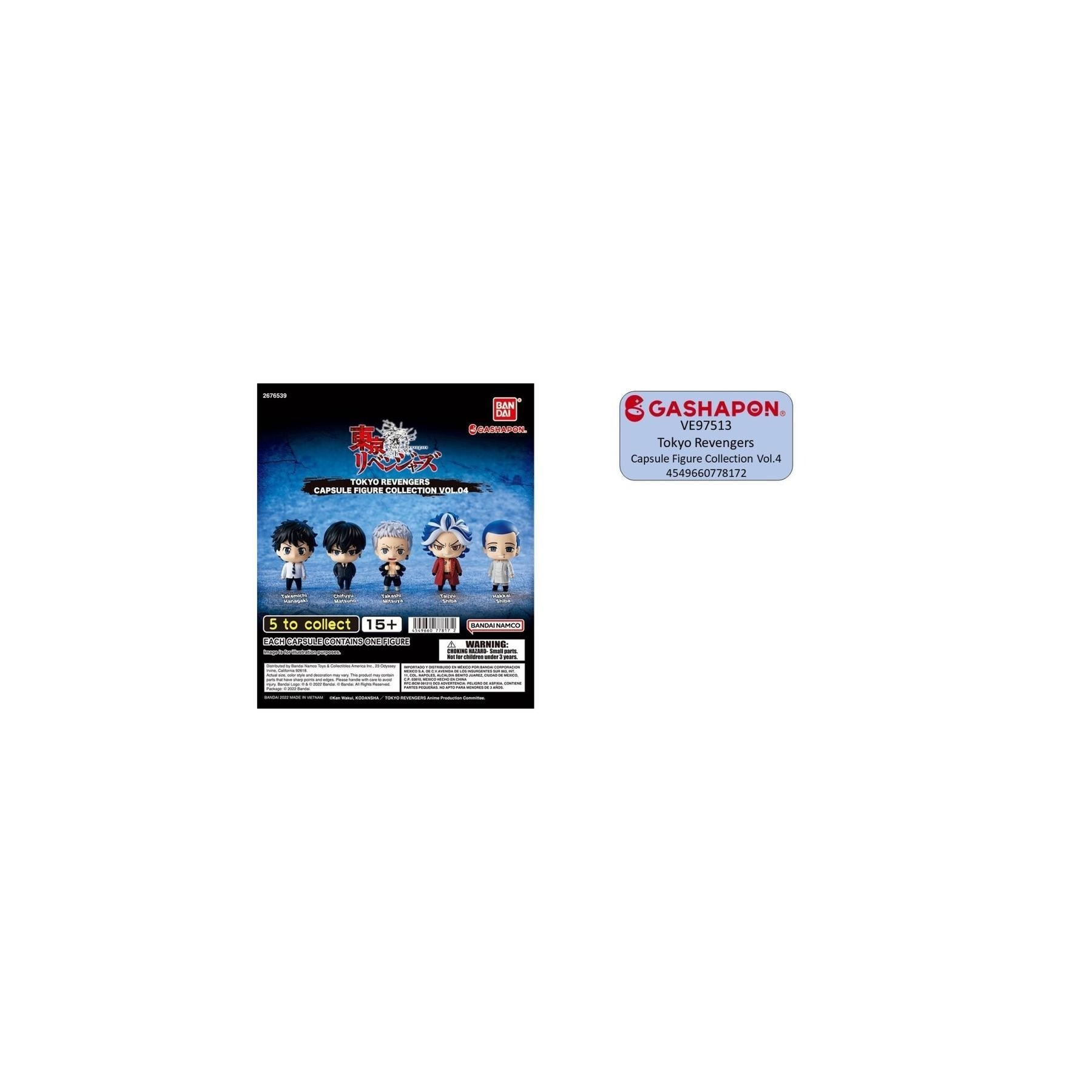 Set Gashapon Figuras Bandai Lote 30 Articulos Tokyo Revenger