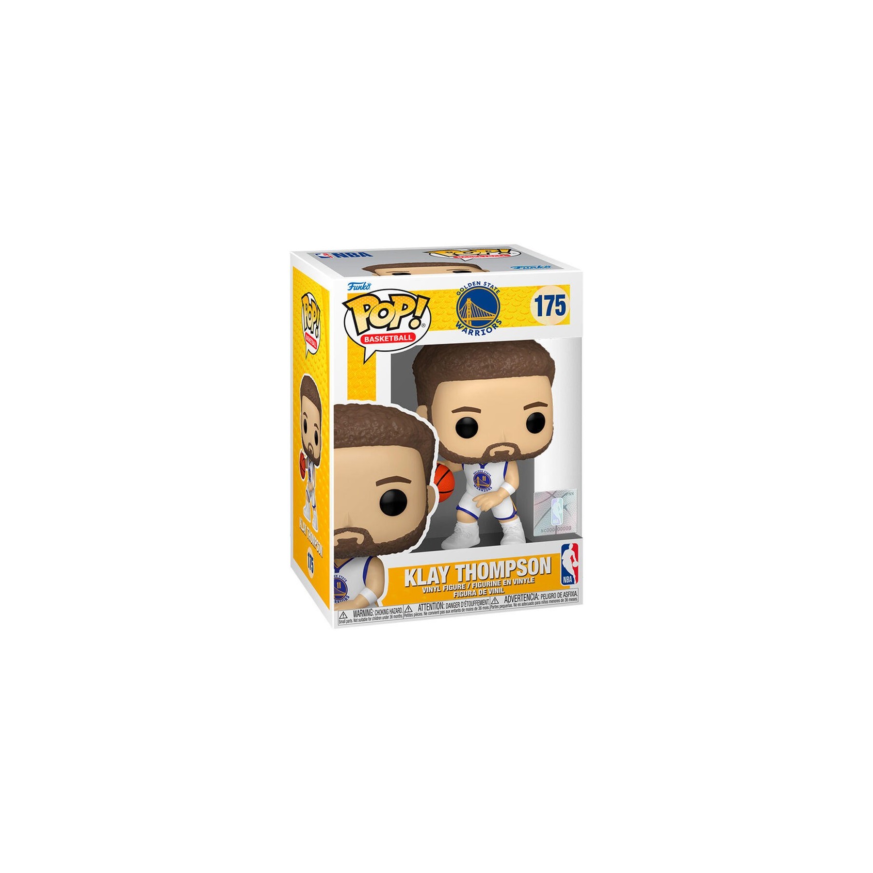 Figura Pop Nba Golden State Warriors Klay Thompson