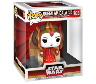 Figura Pop Deluxe Star Wars Queen Amidala On The Throne