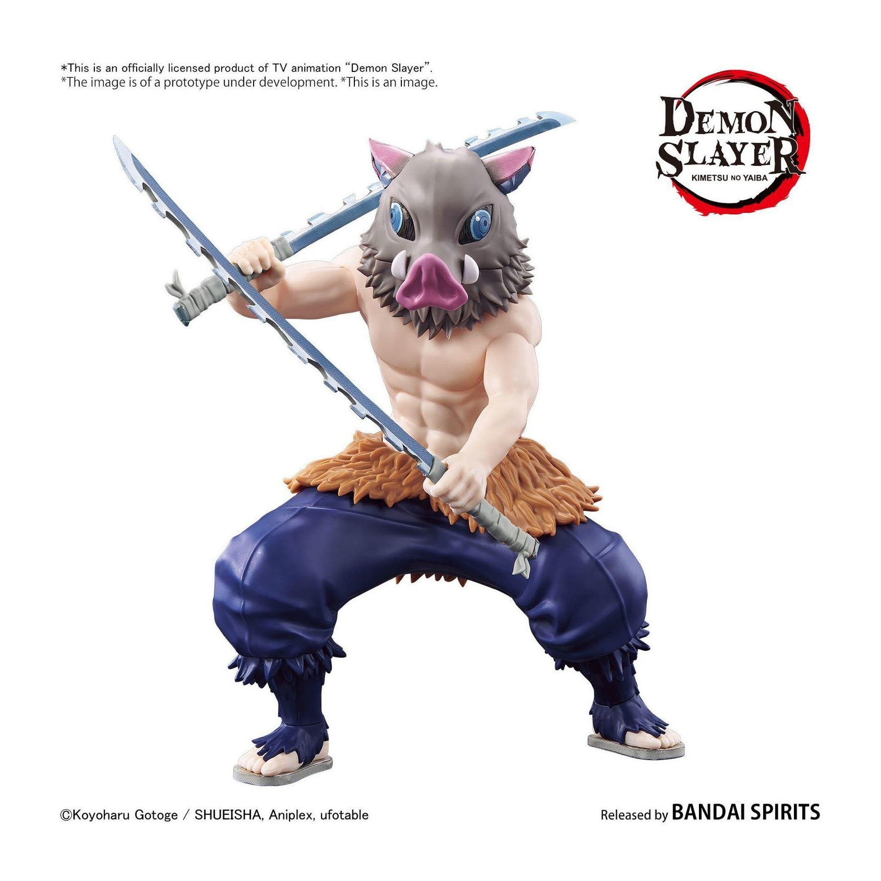 Figura Bandai Hobby Demon Slayer Model Kit Inosuke Hashibira