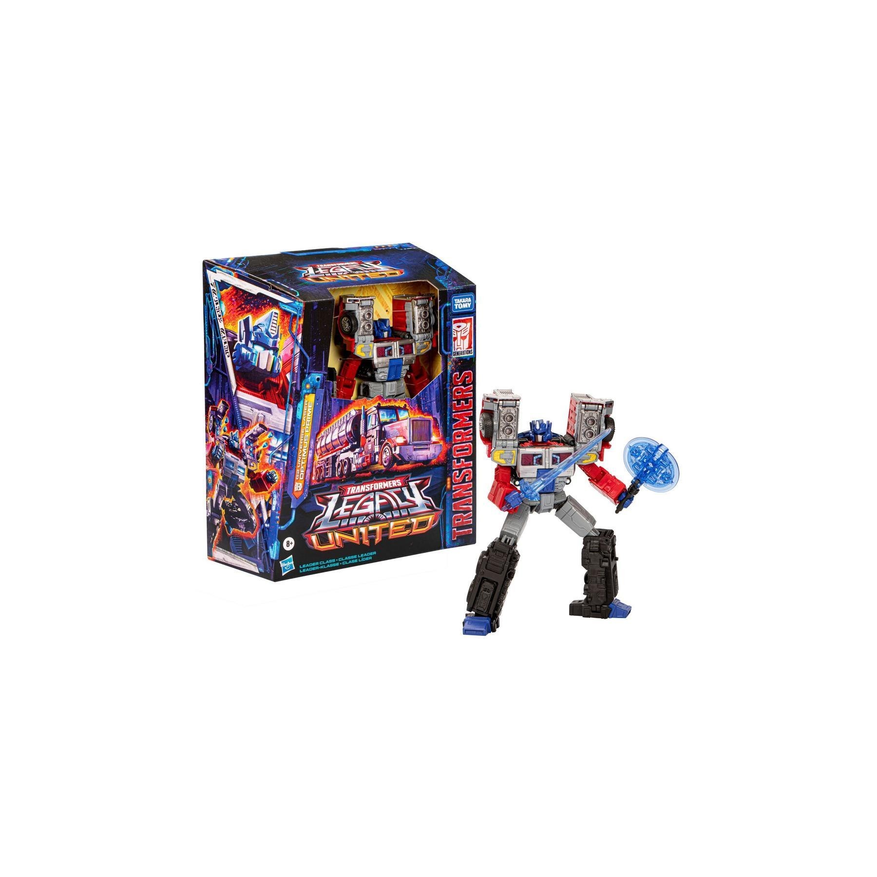 Figura Hasbro Transformers Legaly United Leader Class Optimu