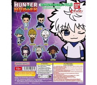 Surtido Bandai Gashapon Hunter X Hunter Capsule Rubber 3 40