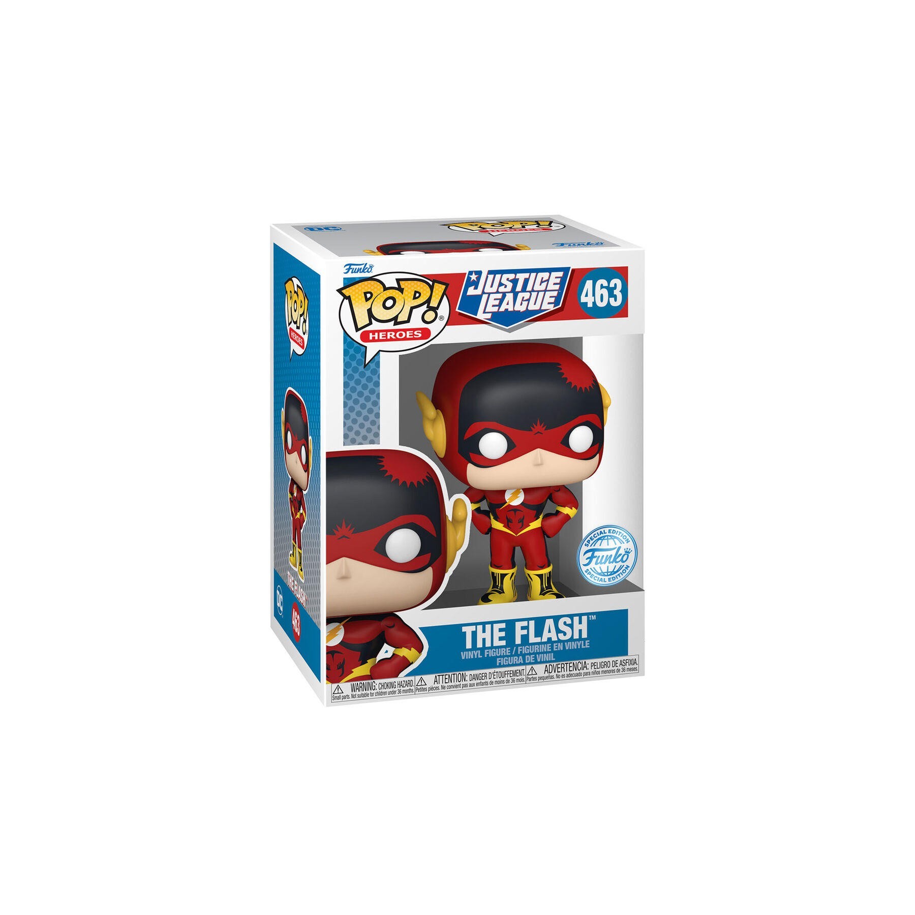 Figura Pop Dc Comics Justice League The Flash Exclusive