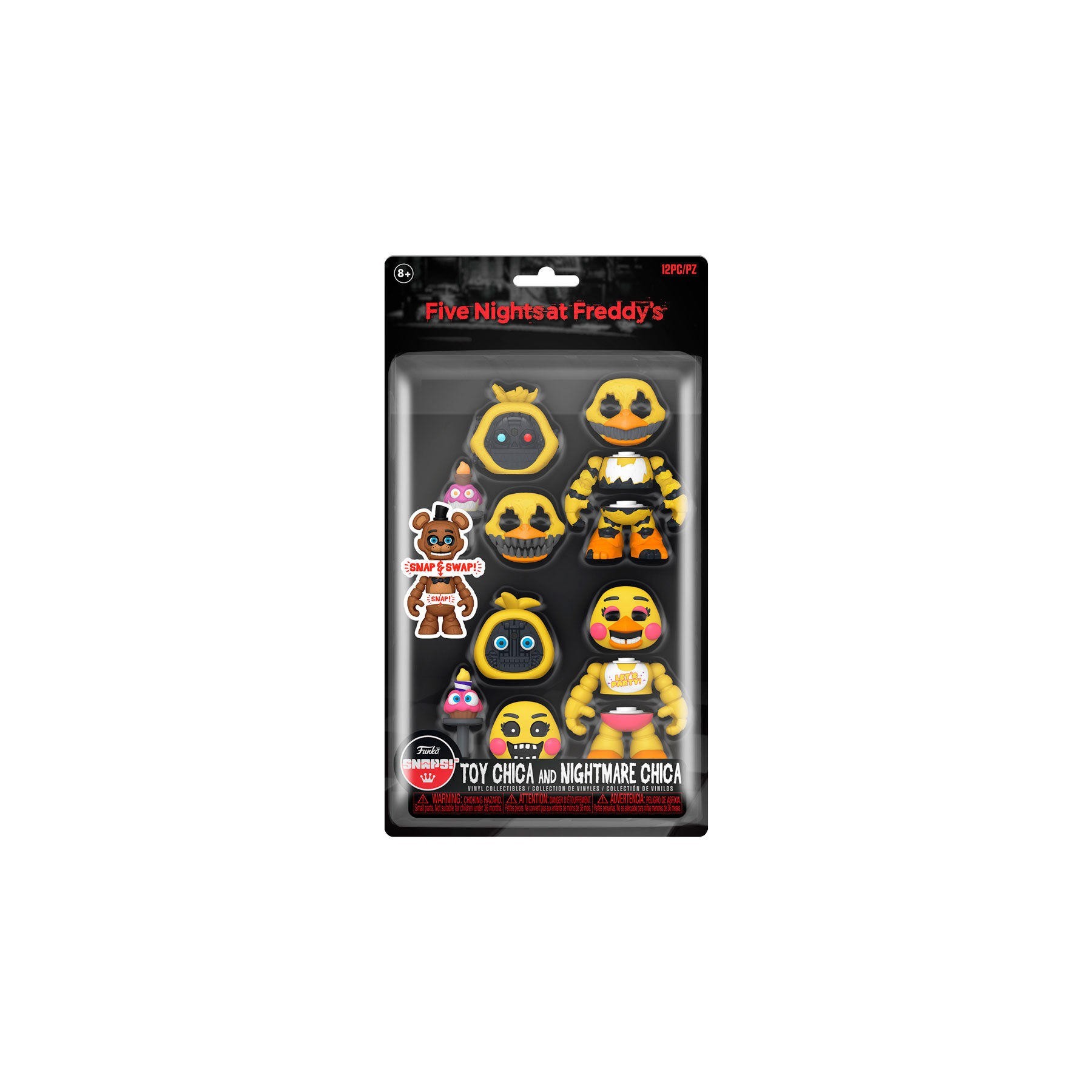 Bister 2 Figuras Snaps! Five Nights At Freddys Toy Chica And