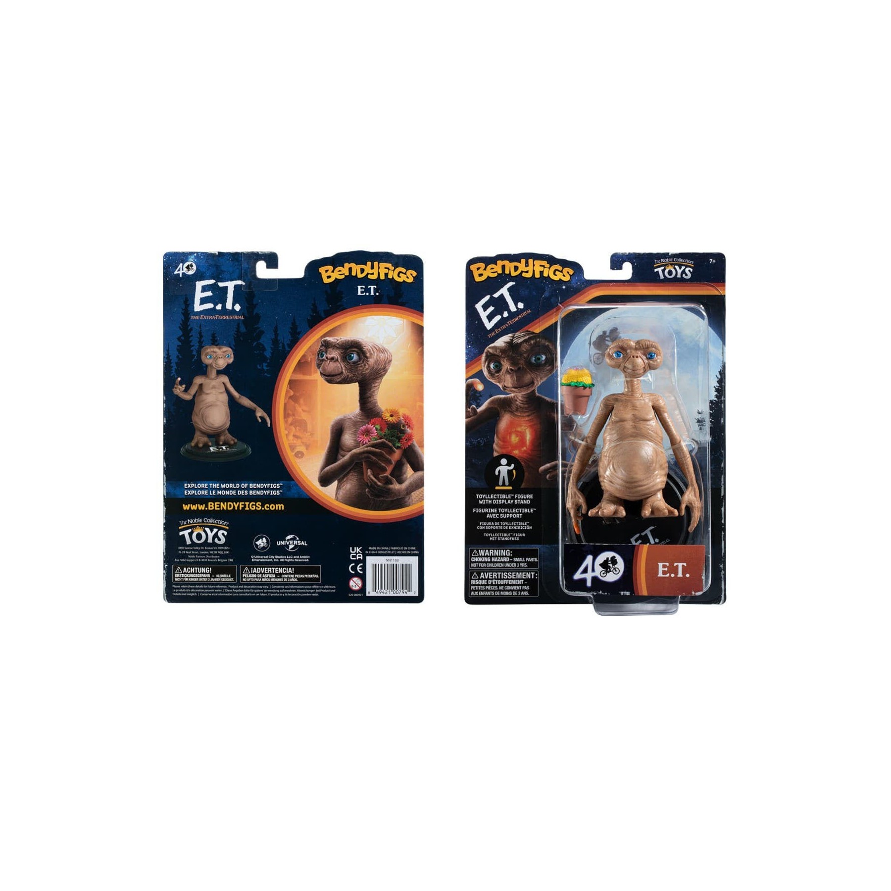 Figura Maleable Bendyfigs E.T. El Extraterrestre 14Cm