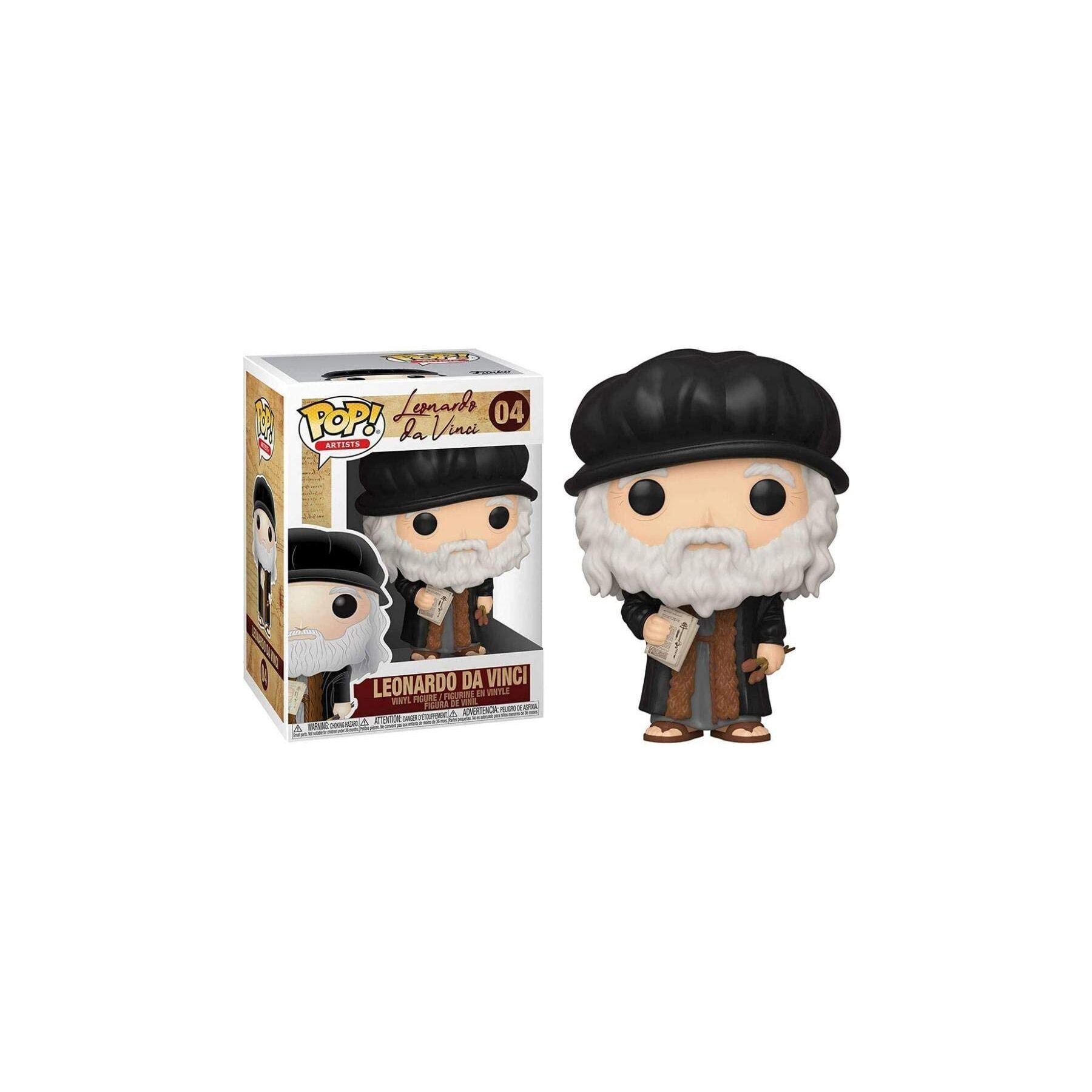 Figura Pop Leonardo Davinci