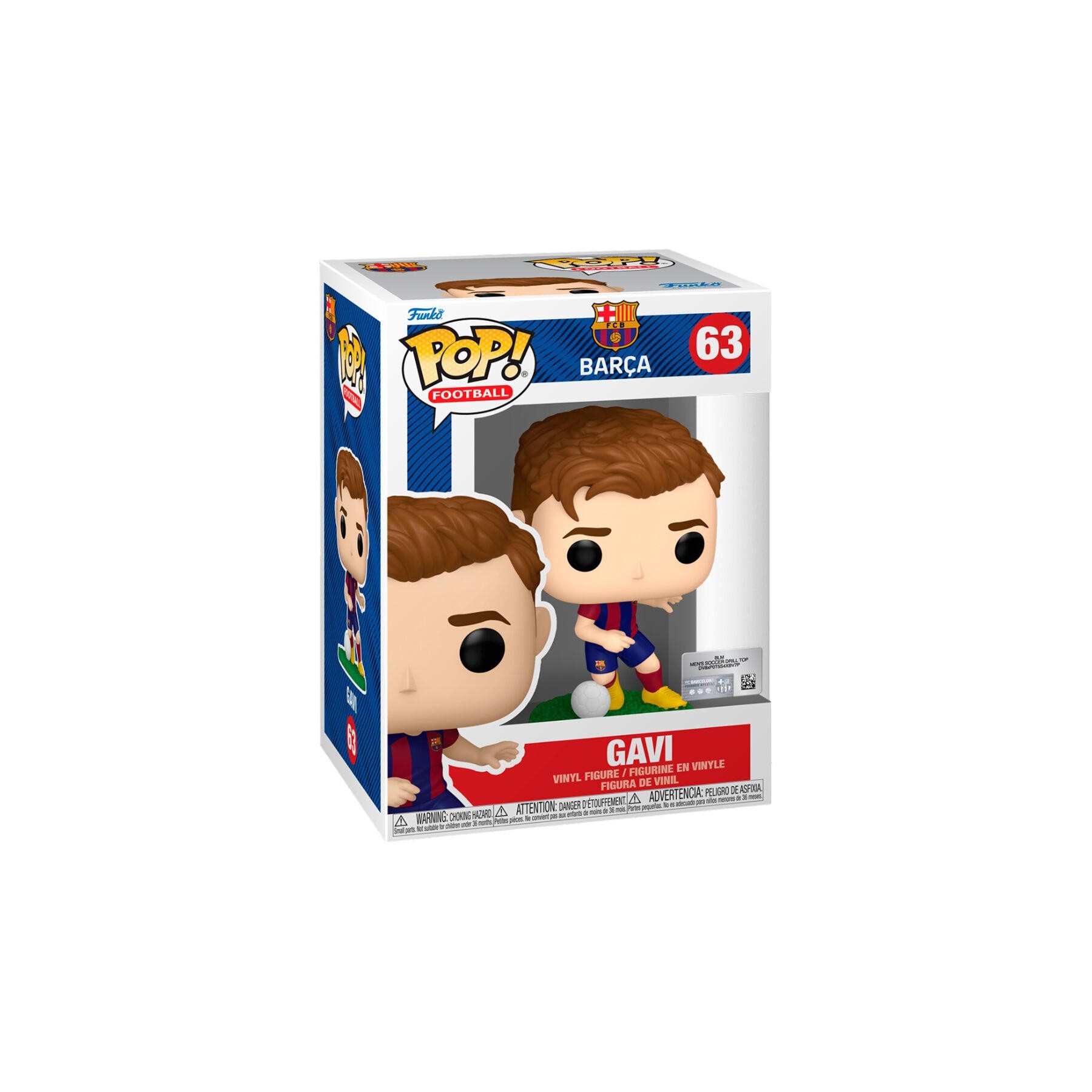 Figura Pop Football Fc Barcelona Gavi