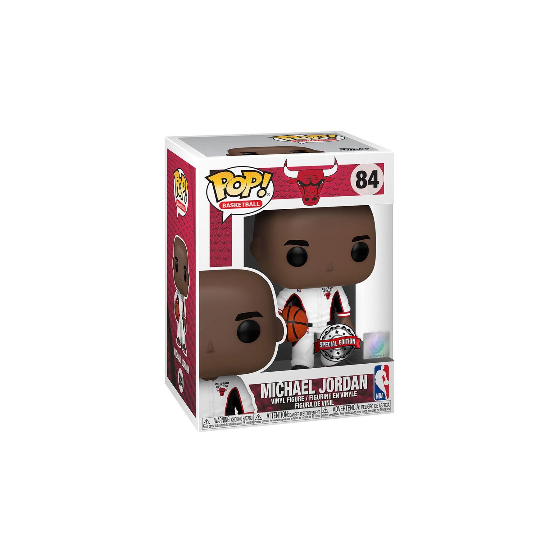 Figura Pop Nba Bulls Michael Jordan With Jordan Exclusive