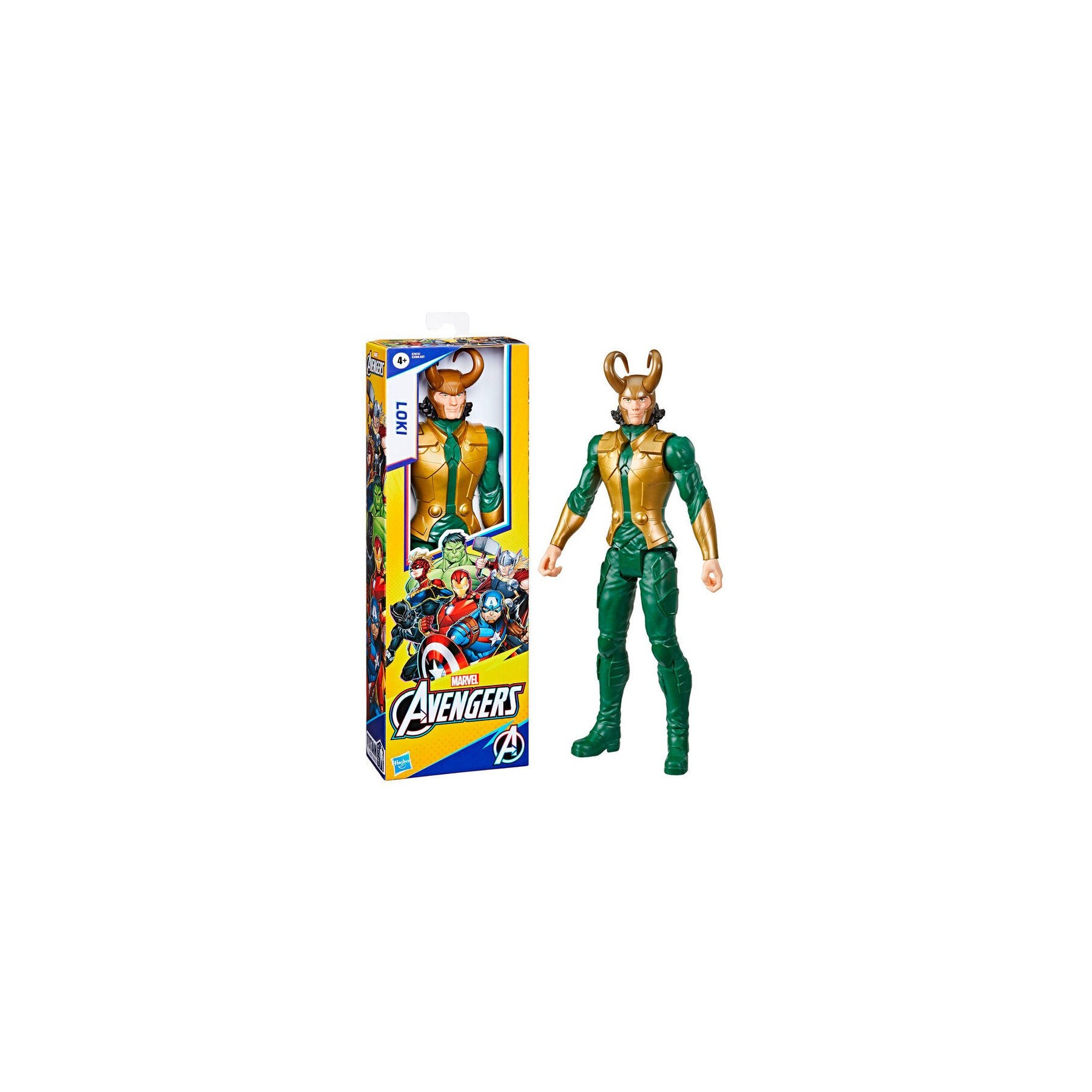 Figura Loki Deluxe Titan Hero Vengadores Avengers Marvel 30C