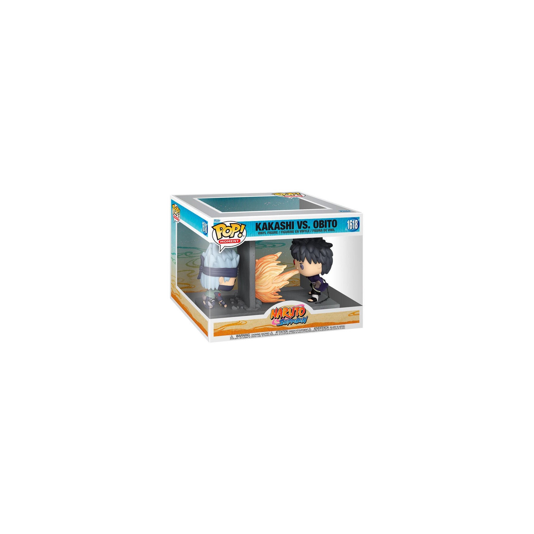 Figura Naruto Shippuden - Pop Moment Kakashi Vs Obito