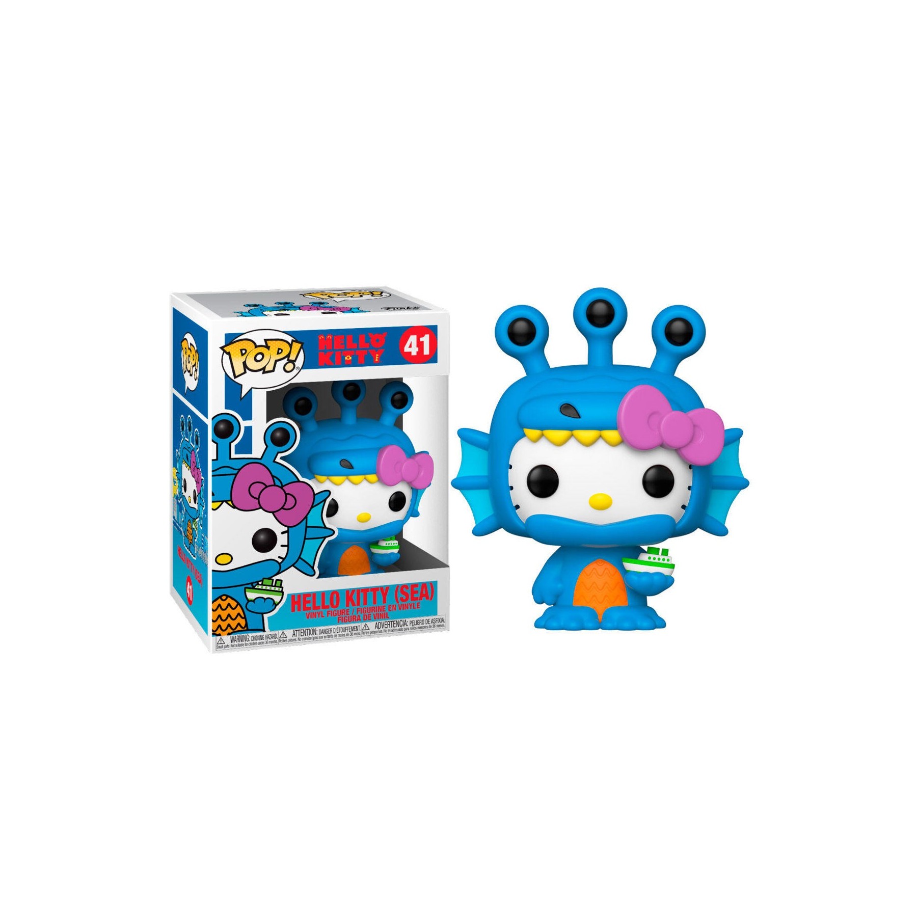 Figura Pop Sanrio Hello Kitty Kaiju Sea Kaiju