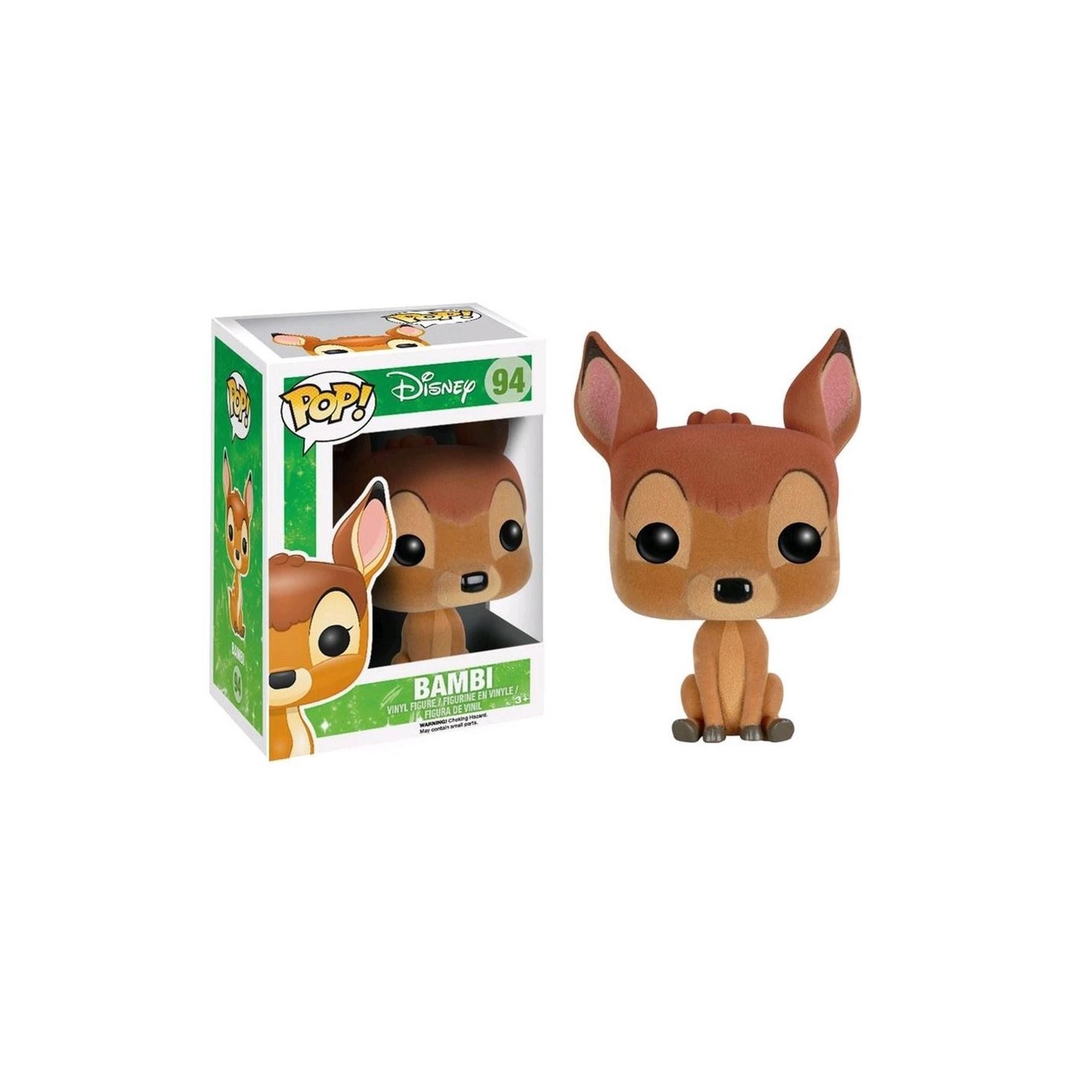 Figura Funko Pop Disney Bambi Bambi Flocked Terciopelo 9377