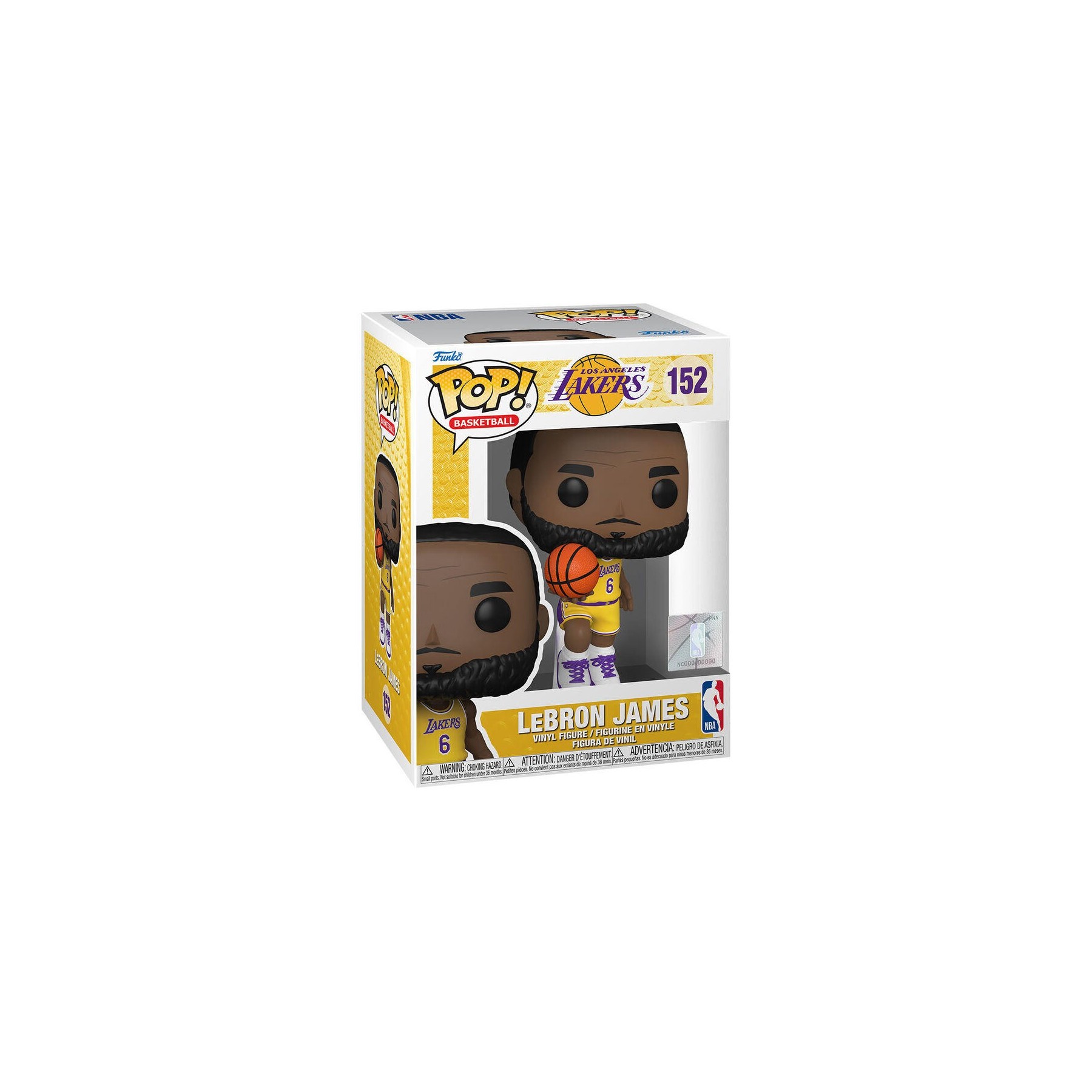 Figura Pop Nba Los Angeles Lakers Lebron James