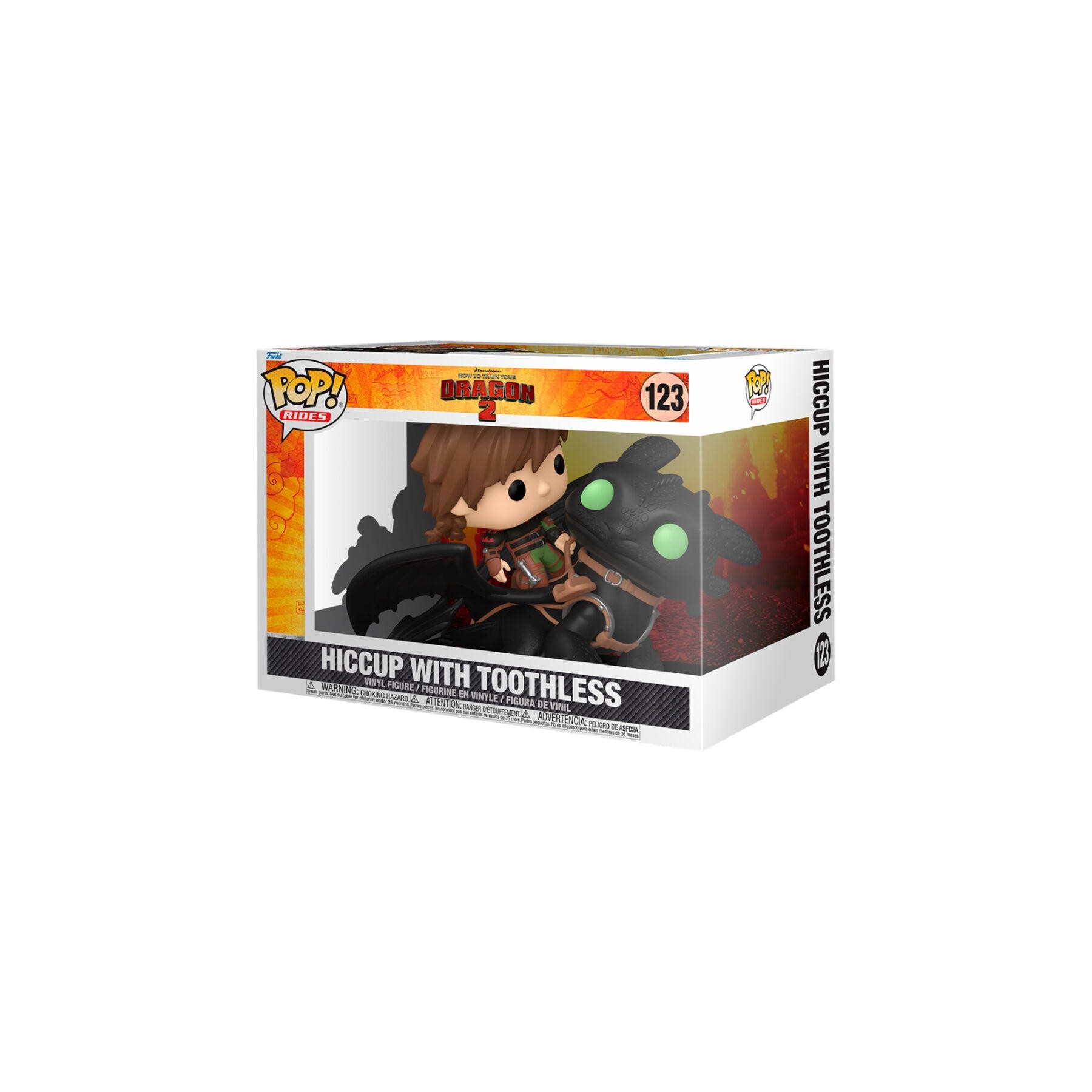 Figura Pop Rides Deluxe Como Entrenar A Tu Dragon 2 Hiccup W