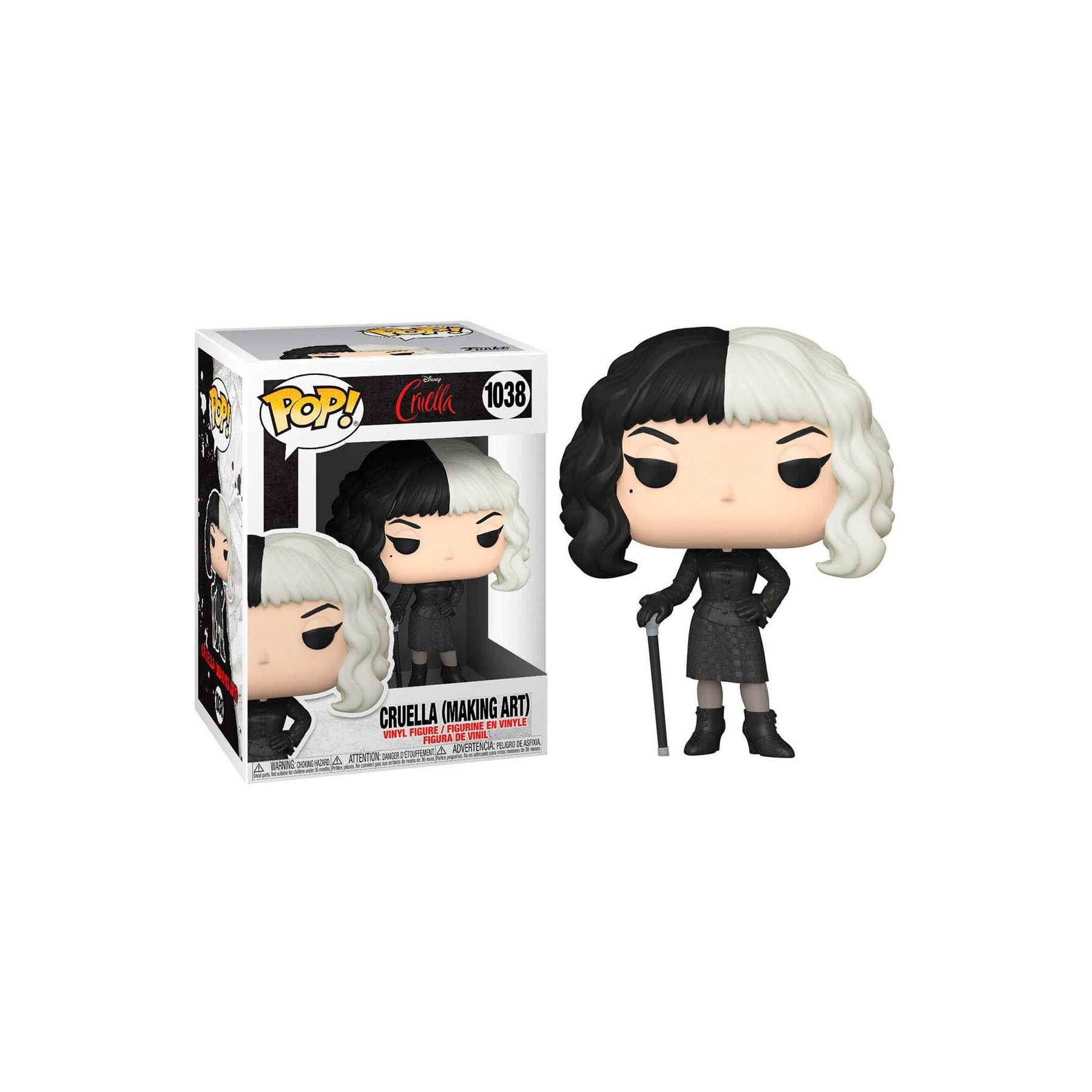 Figura Funko Pop Disney Cruella Making Art