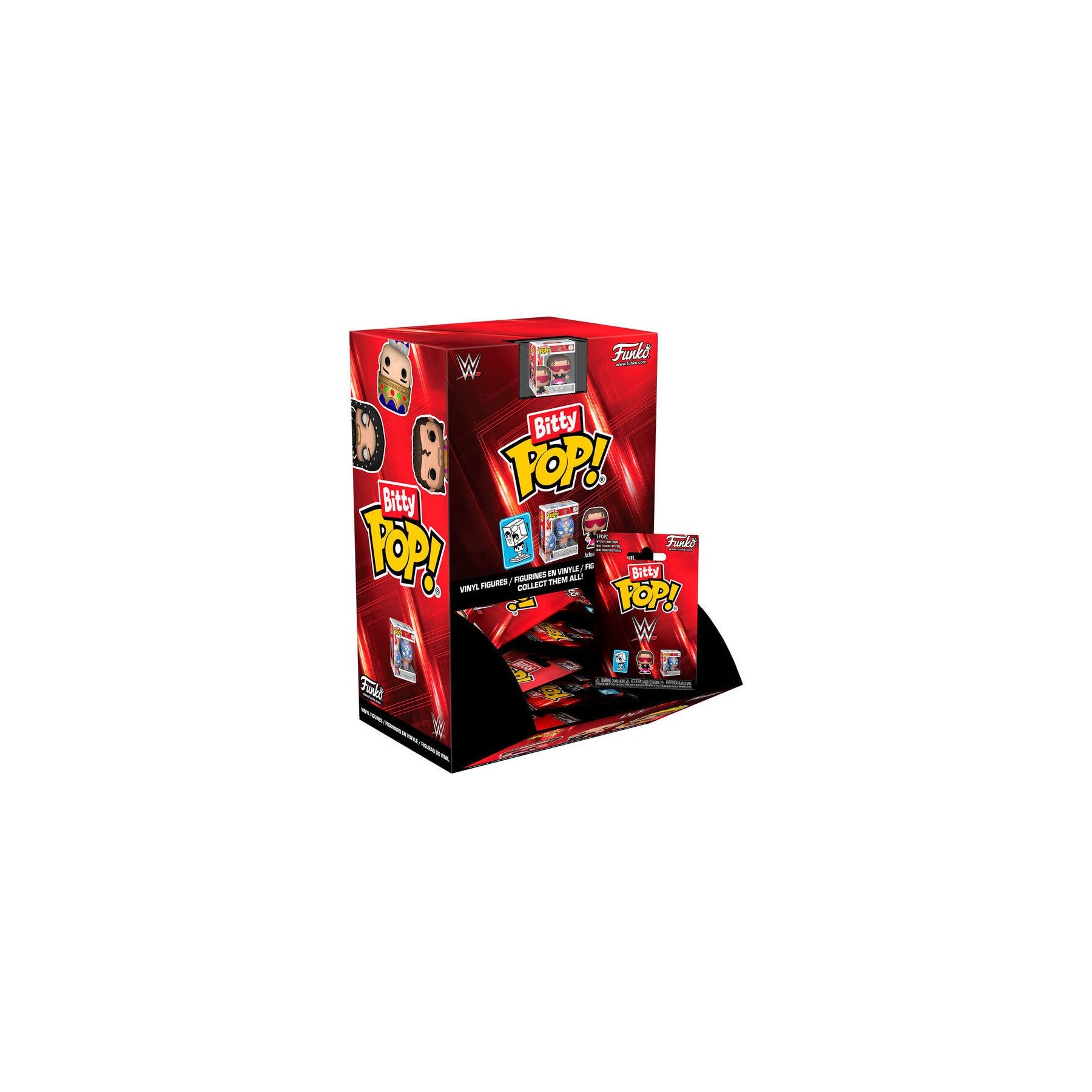 Figura Bitty Pop Wwe Surtido 36 Unidades