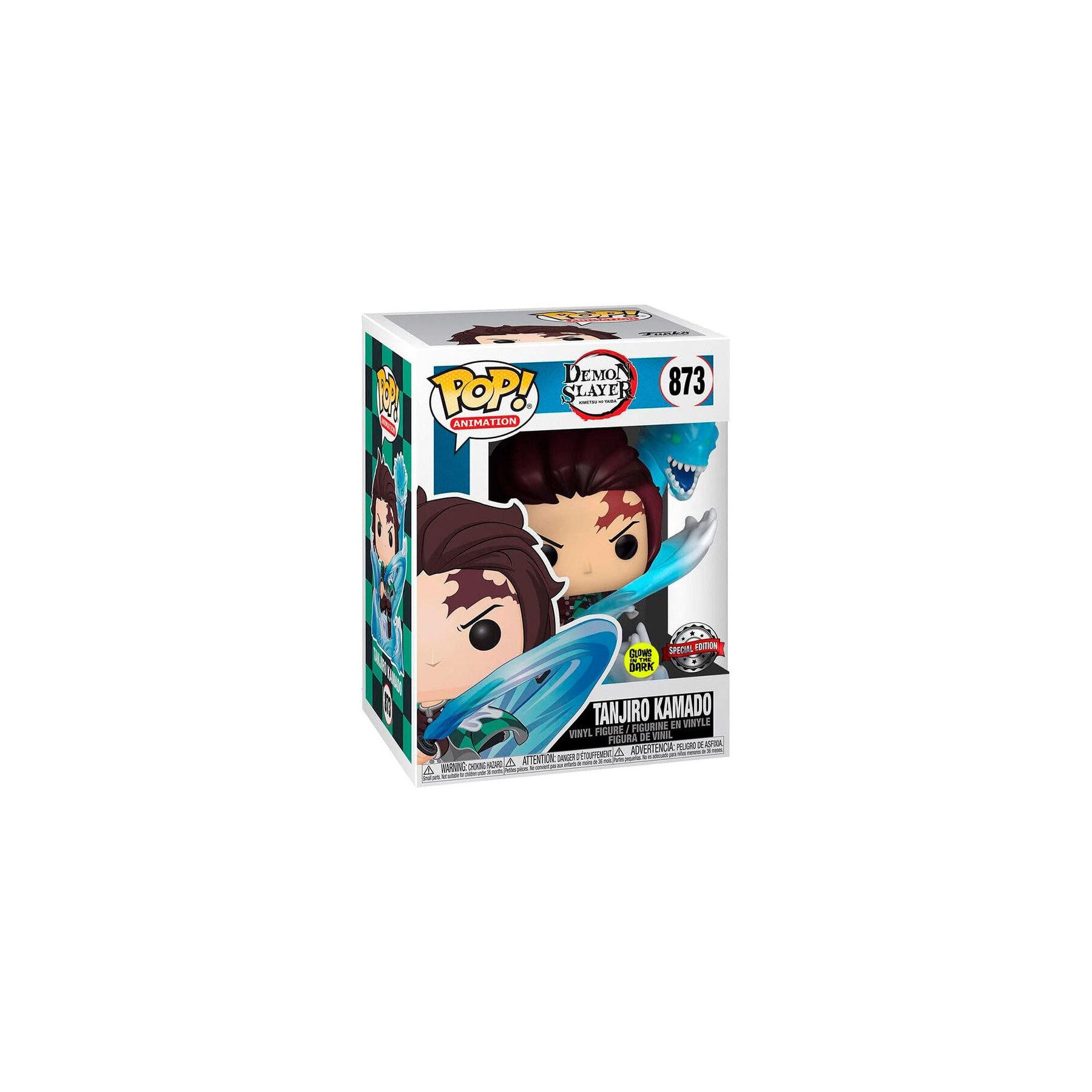 Figura Pop Demon Slayer Kimetsu No Yaiba Tanjiro Kamado Excl