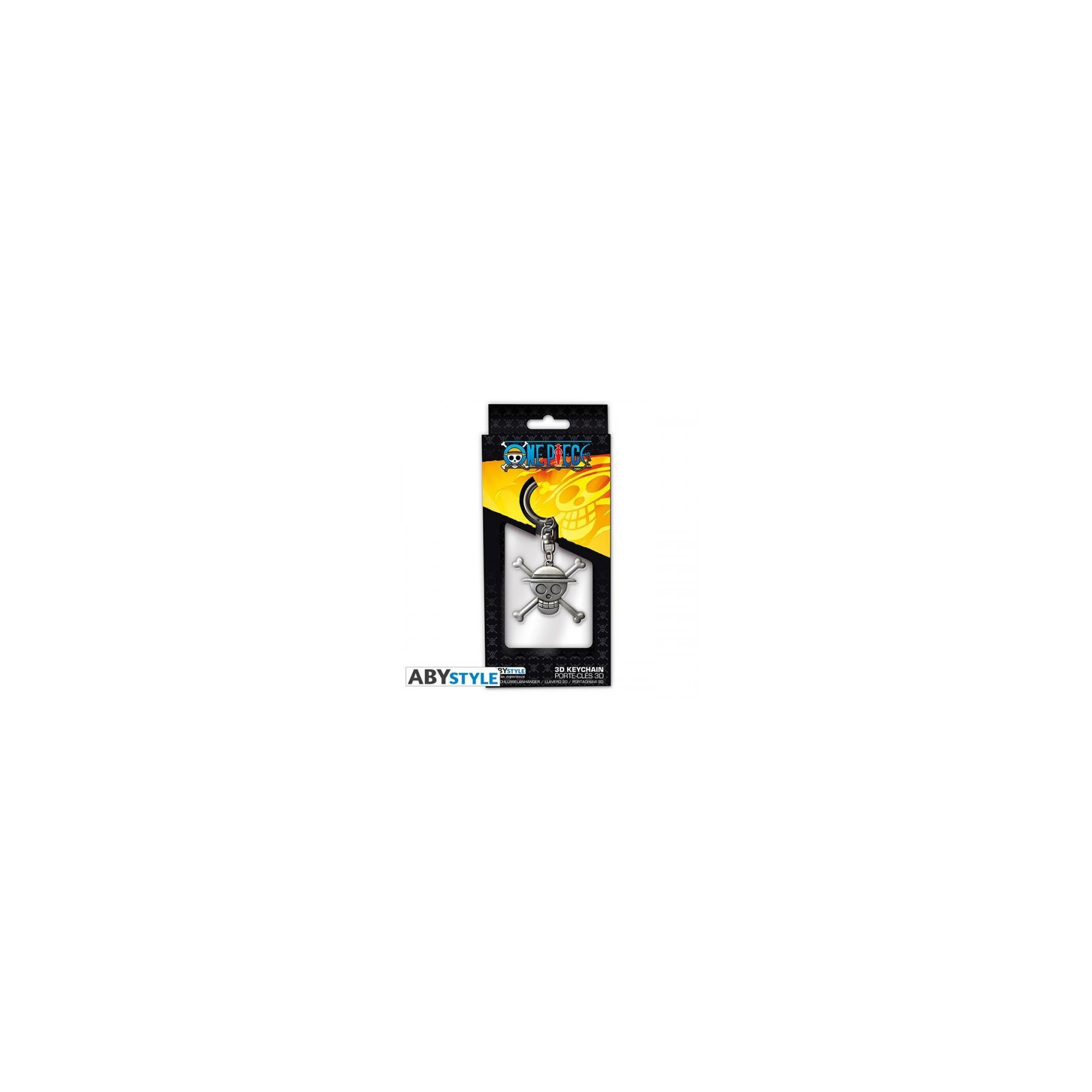 One Piece Portachiavi 3D: Skull Luffy 5cm