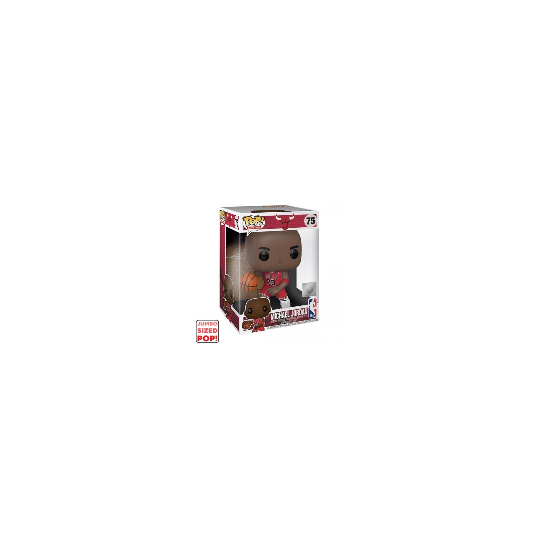 Funko POP! NBA Chicago Bulls: Michael Jordan (Red Jersey) JB
