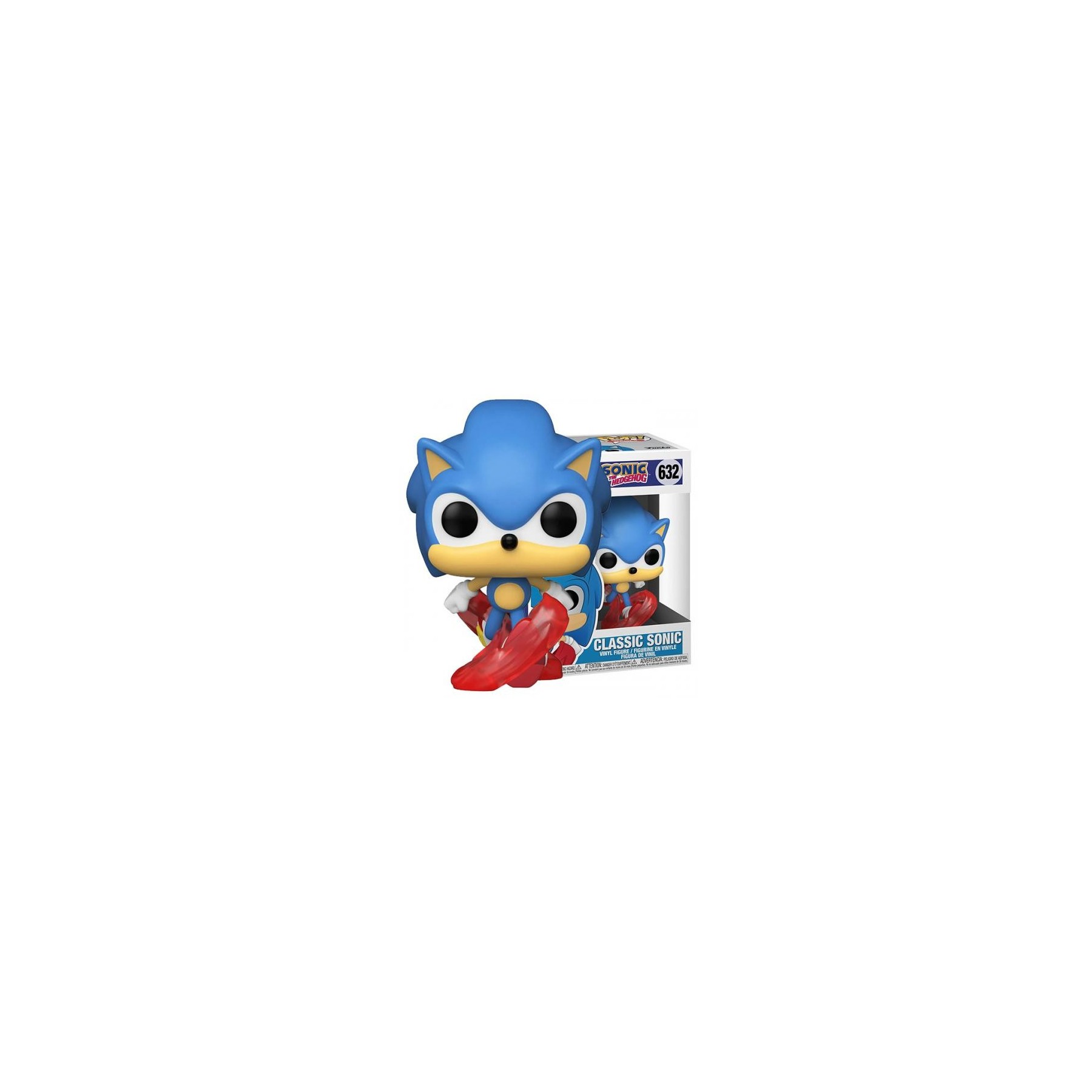 Funko POP! Sonic the Hedgehog 30Th: Classic Sonic Run (632)