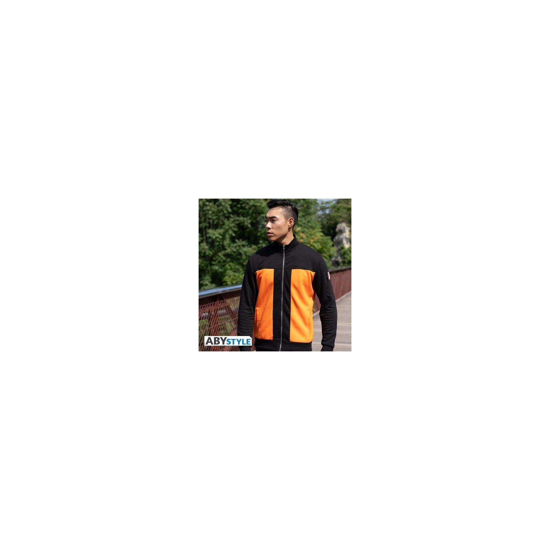 Naruto Jacket Replica : Naruto - Man Orange/Black (M)